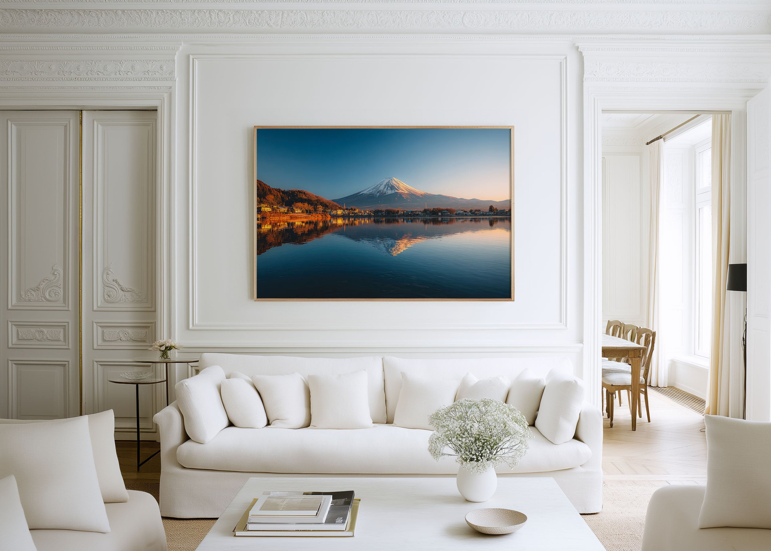 Mount Fuji Reflection Wall Art
