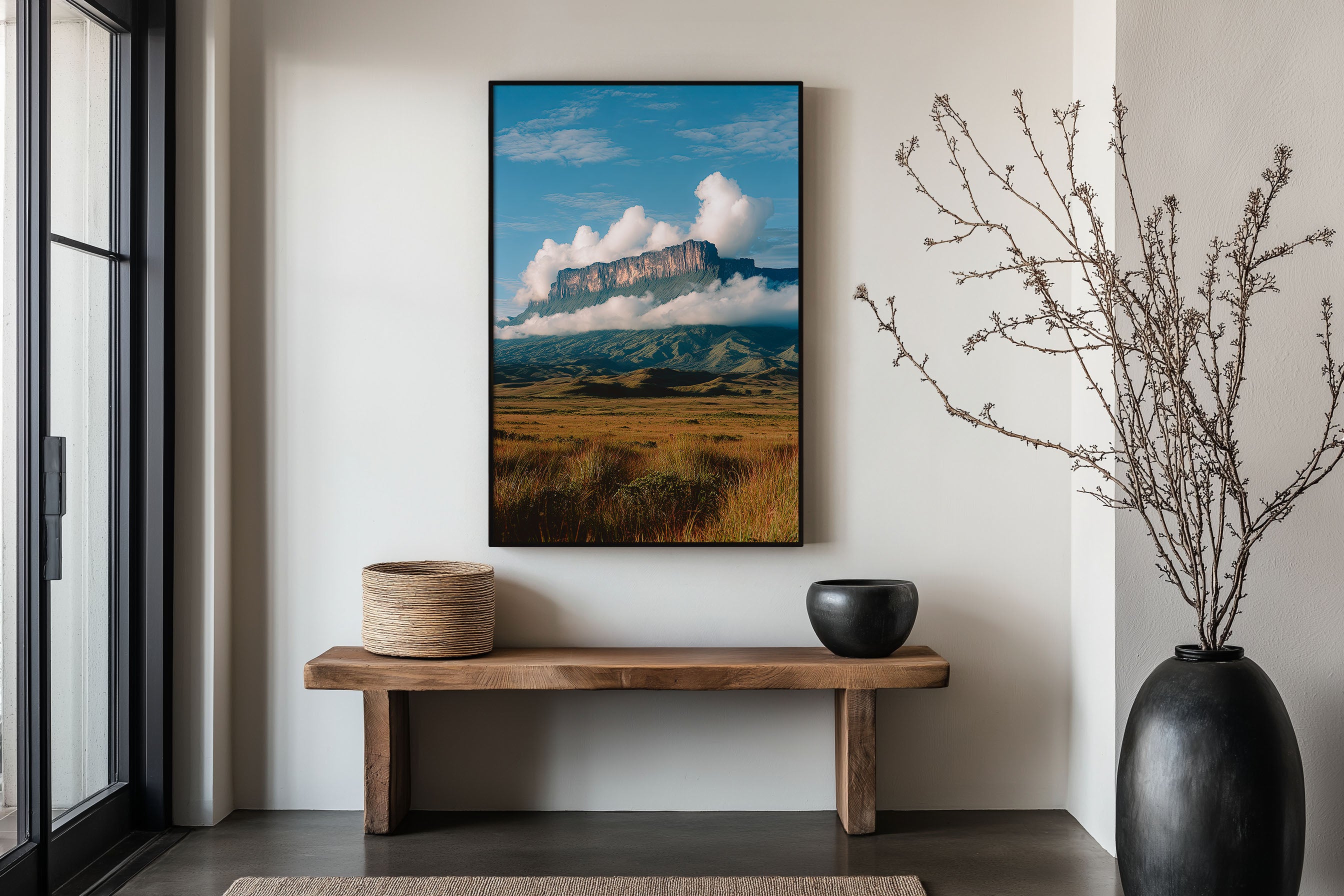 Mount Roraima Wall Art Print | Venezuela Gran Sabana Tepui Tabletop Mountain Photography | South America Travel Poster | Surreal Nature Home Decor
