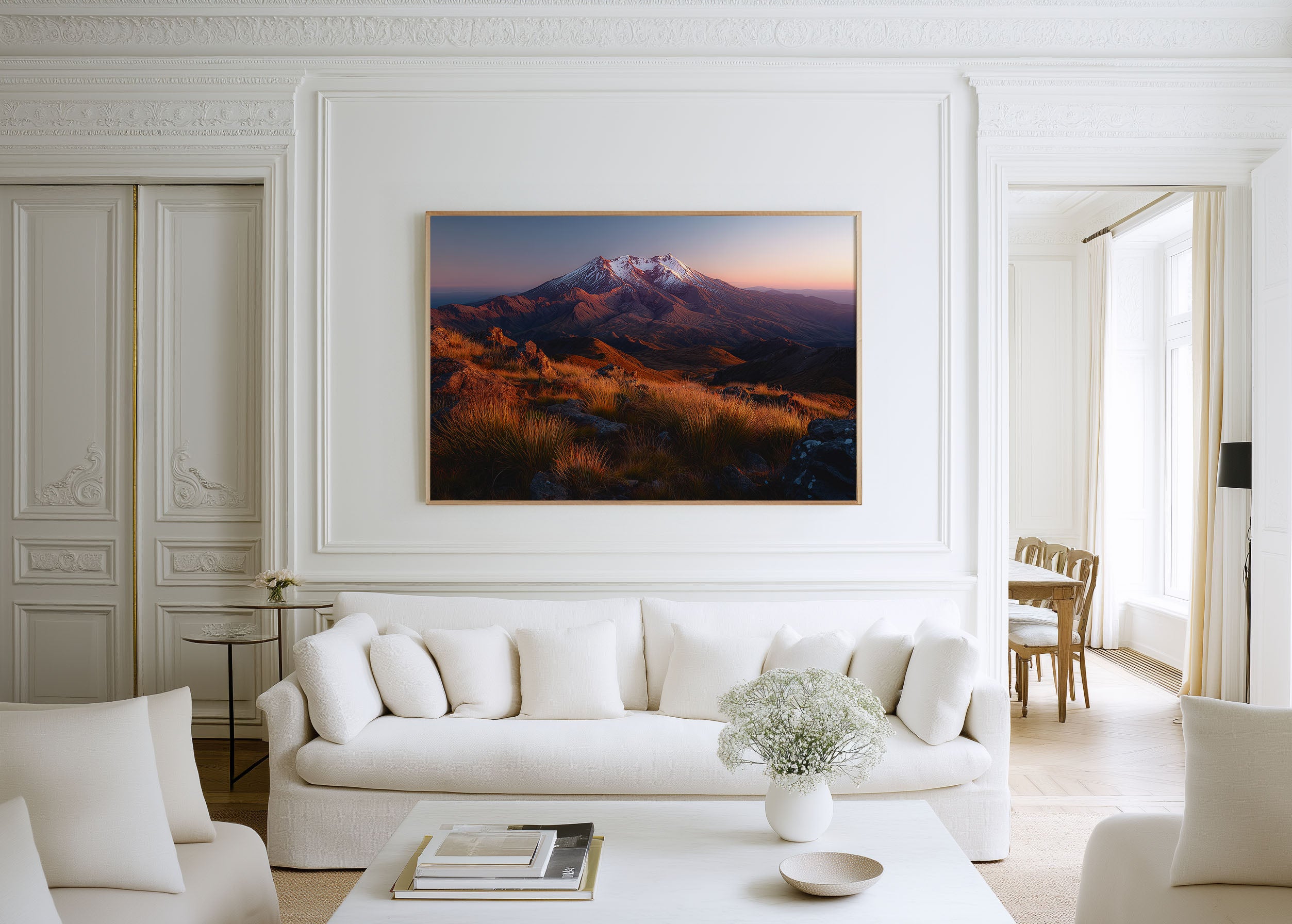 Mount Ruapehu Wall Art Print | Tongariro National Park NZ
