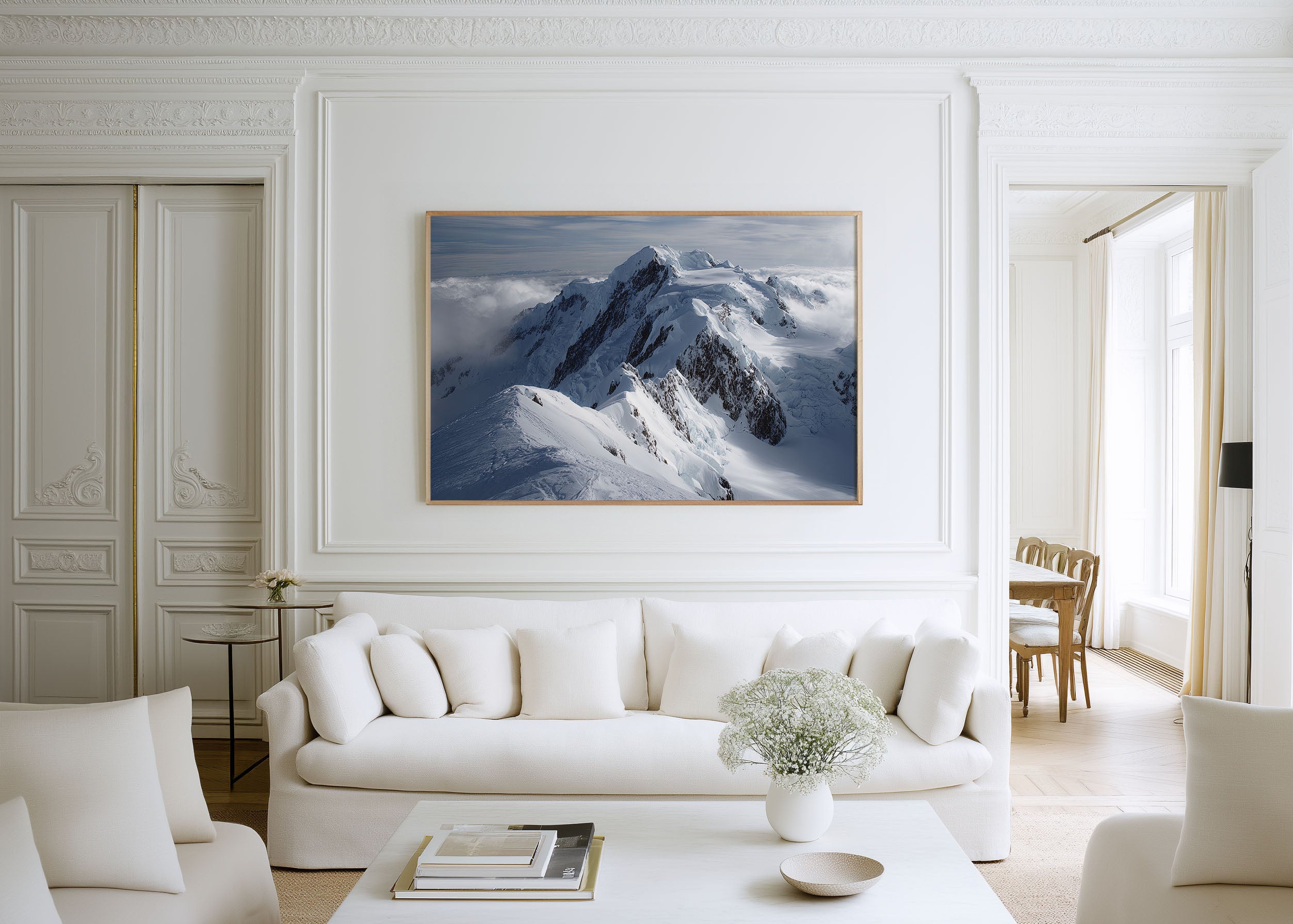 Mount Tasman Wall Art Print | Southern Alps New Zealand