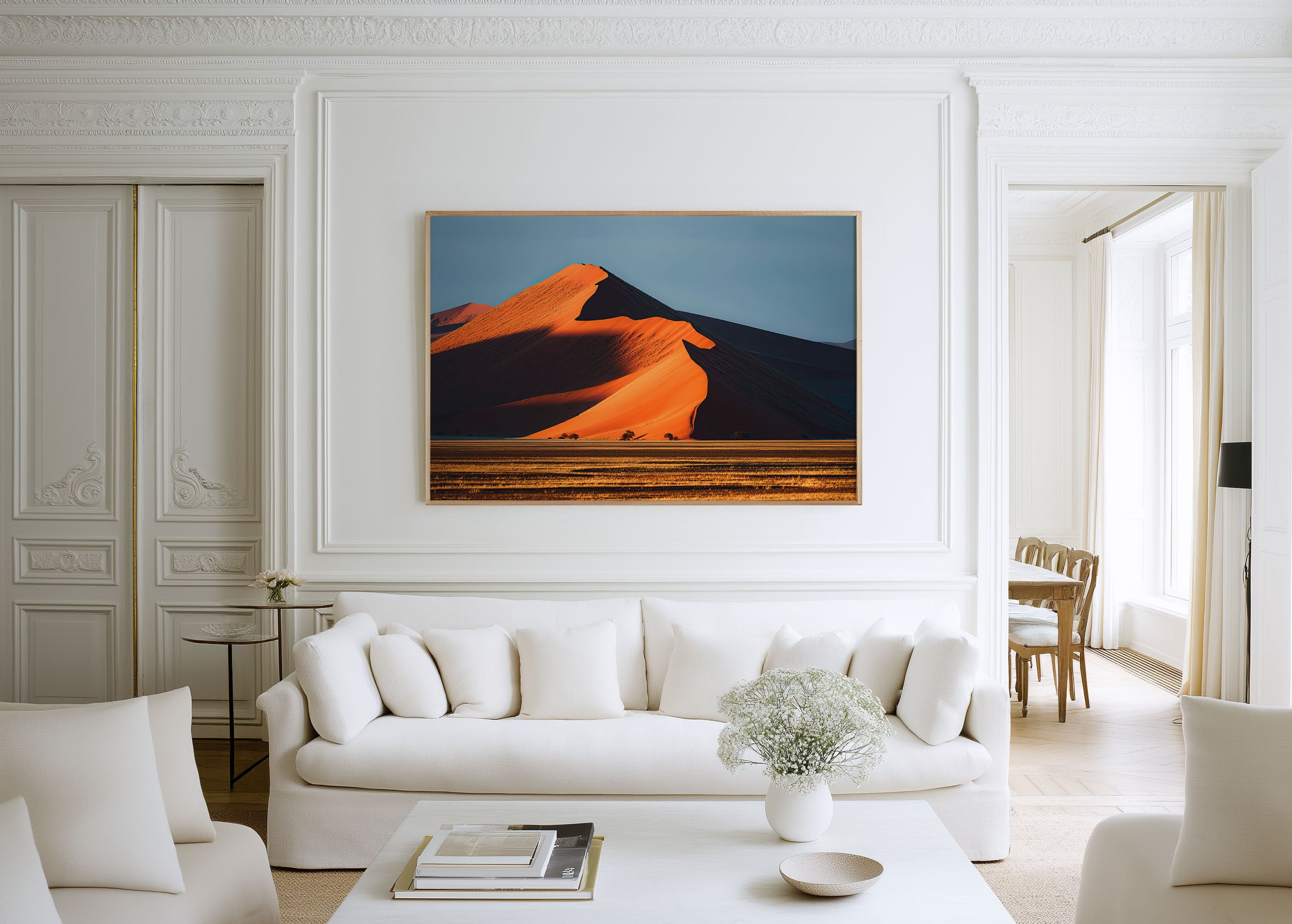Namib Desert Sand Dune Wall Art Print | Sossusvlei Namibia