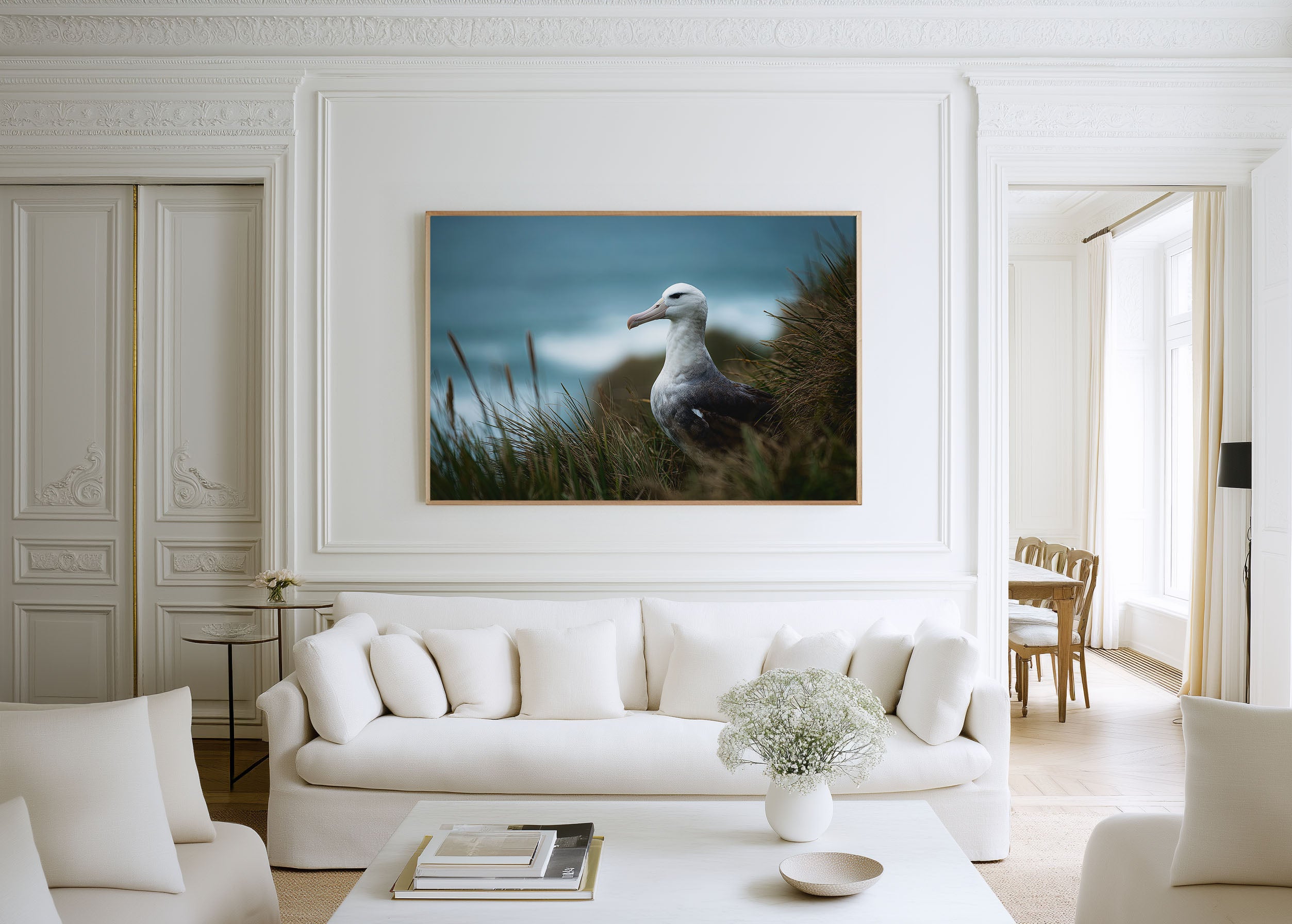 Albatross Wall Art – New Zealand Coastal Bird Print