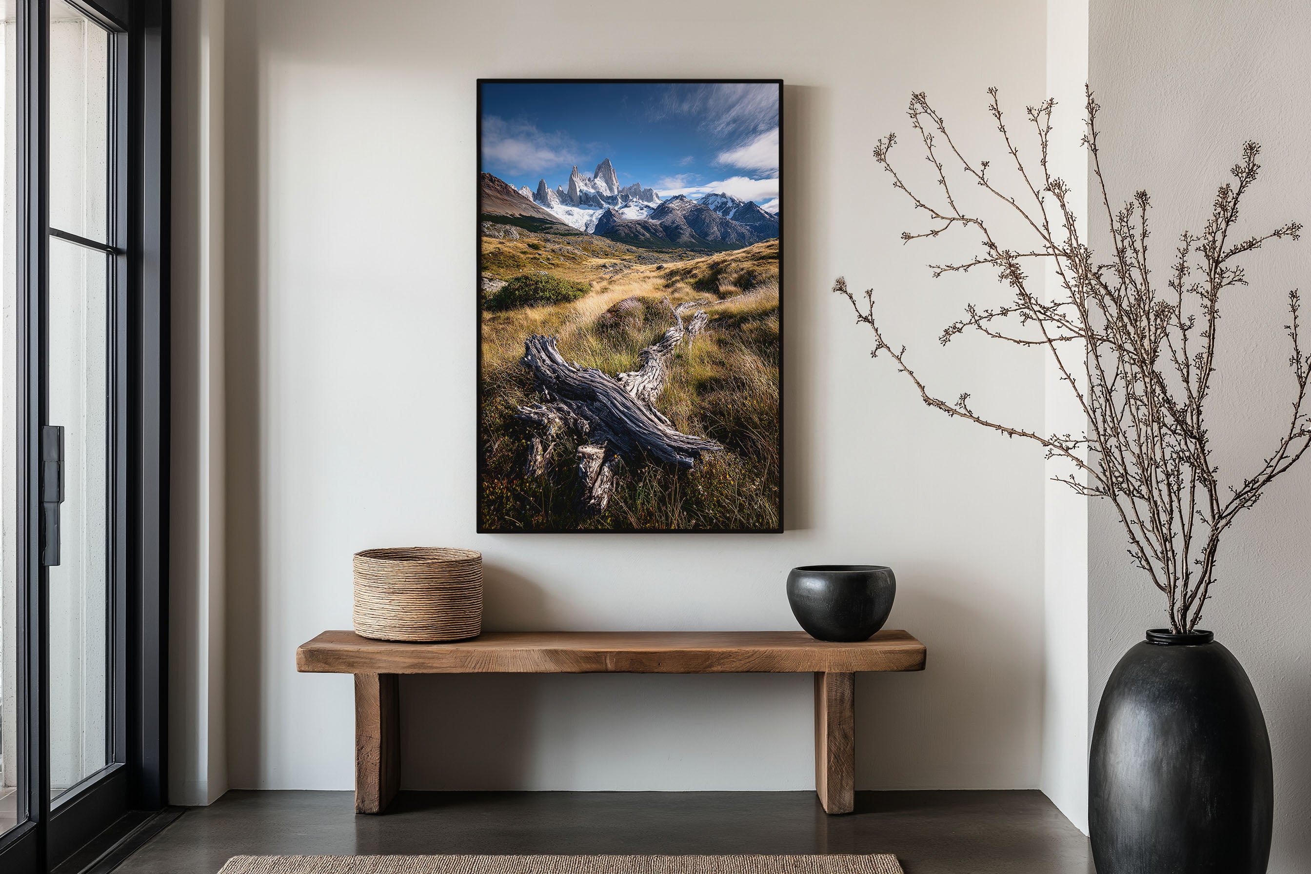 Mount Fitz Roy Patagonia Wall Art Print | Argentina El Chaltén Landscape Photography | Torres del Paine Wilderness Poster