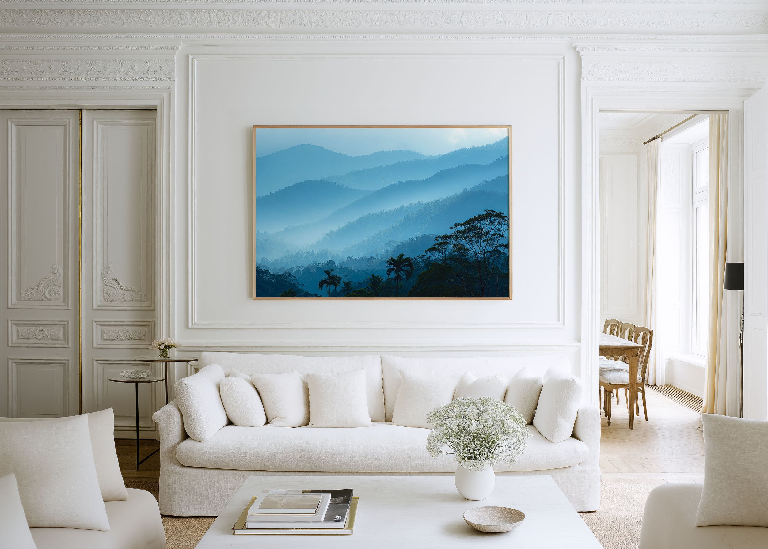 Papua New Guinea Highlands Wall Art Print | Tropical Mountain Valley Landscape Photography