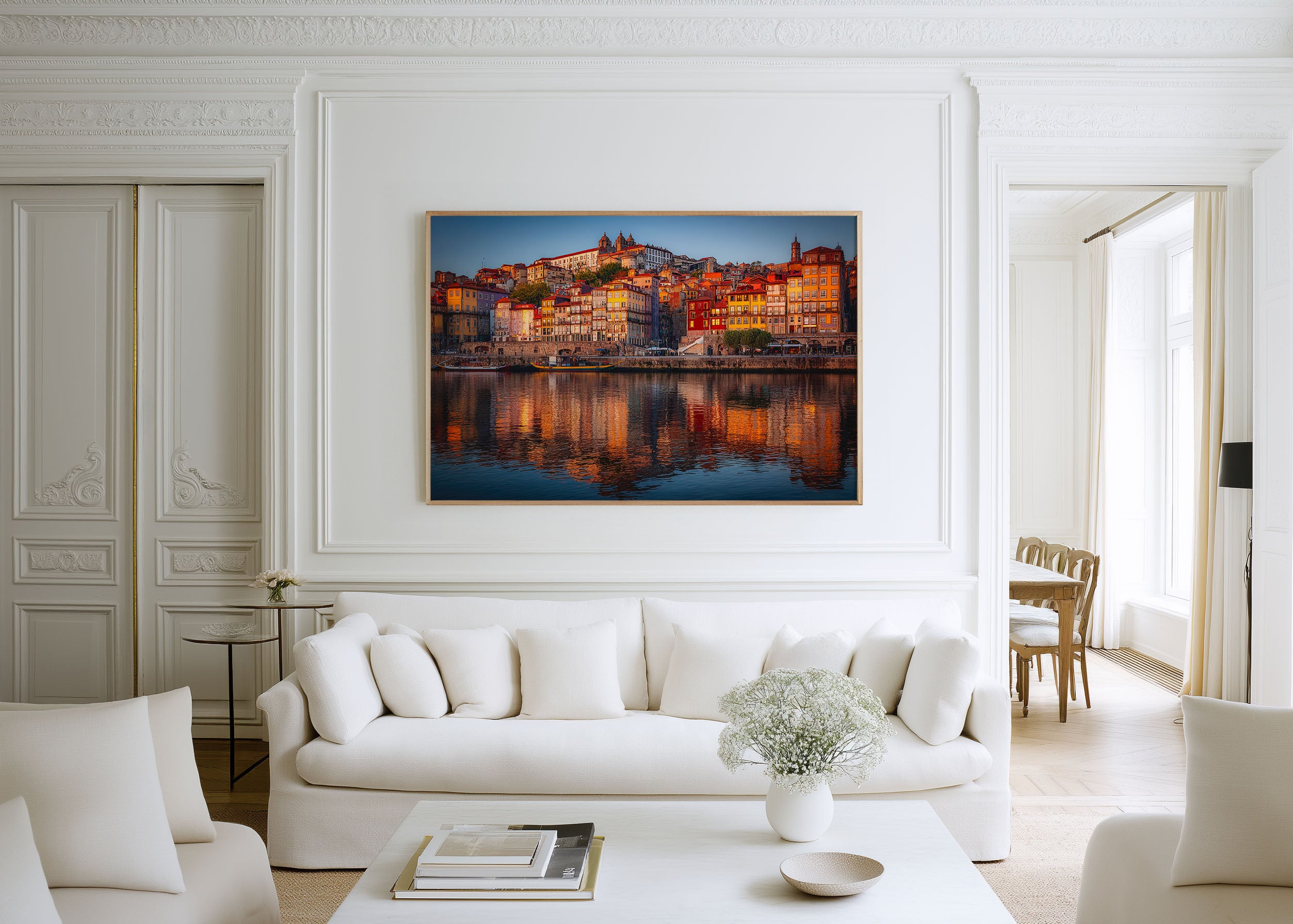 Porto Ribeira Riverfront Print – Portugal Wall Art