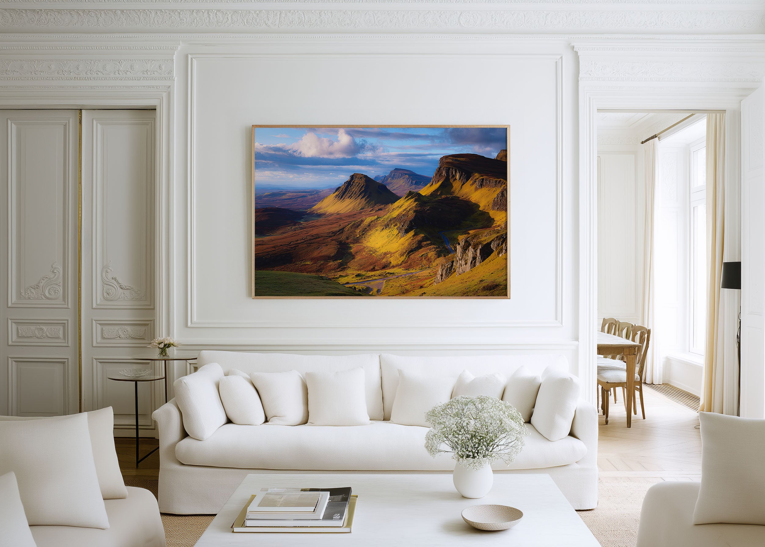 Quiraing Mountain Pass Print – Isle of Skye Scotland Wall Art