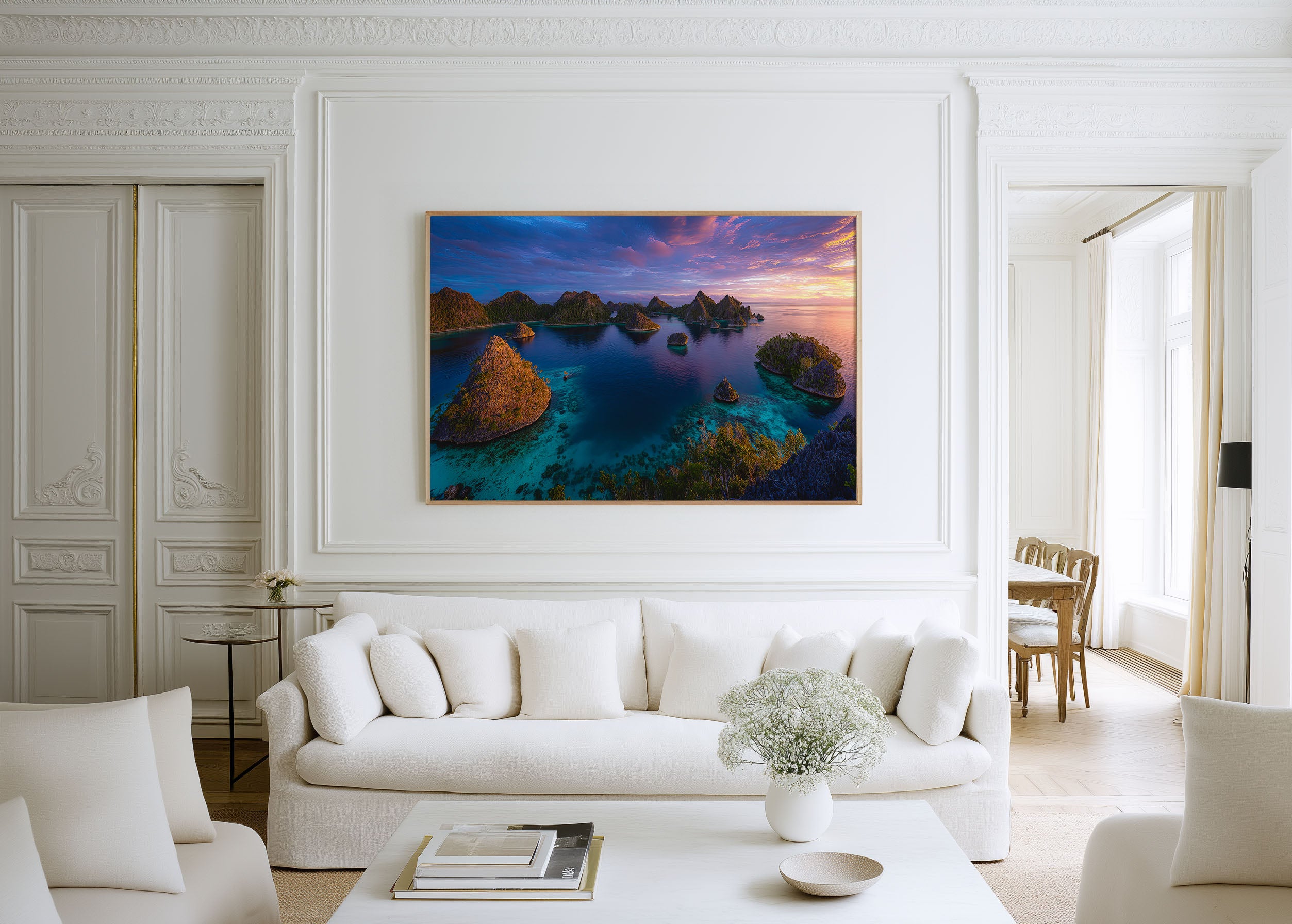 Raja Ampat Islands Print – Indonesia Turquoise Wall Art