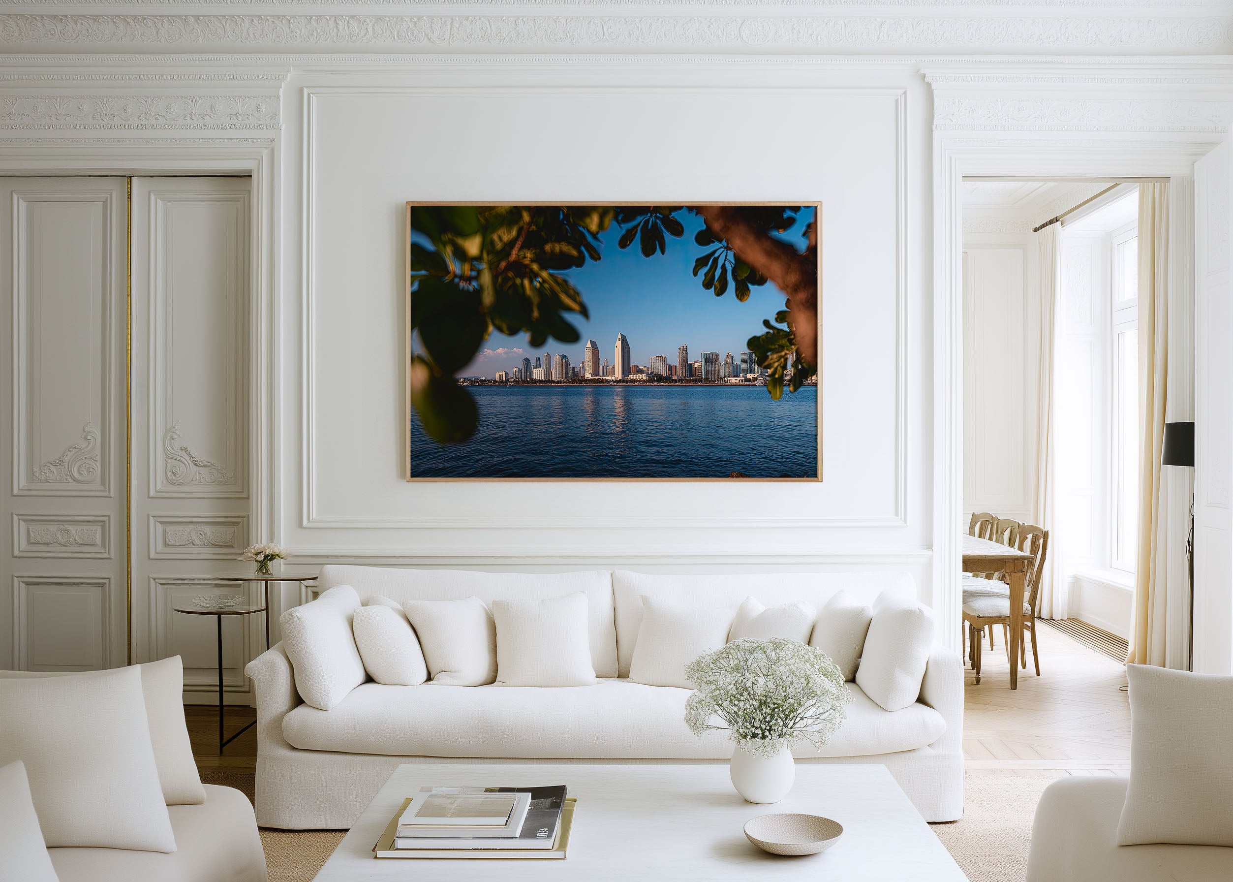 San Diego Skyline Wall Art Print | California Coastal Cityscape Photography