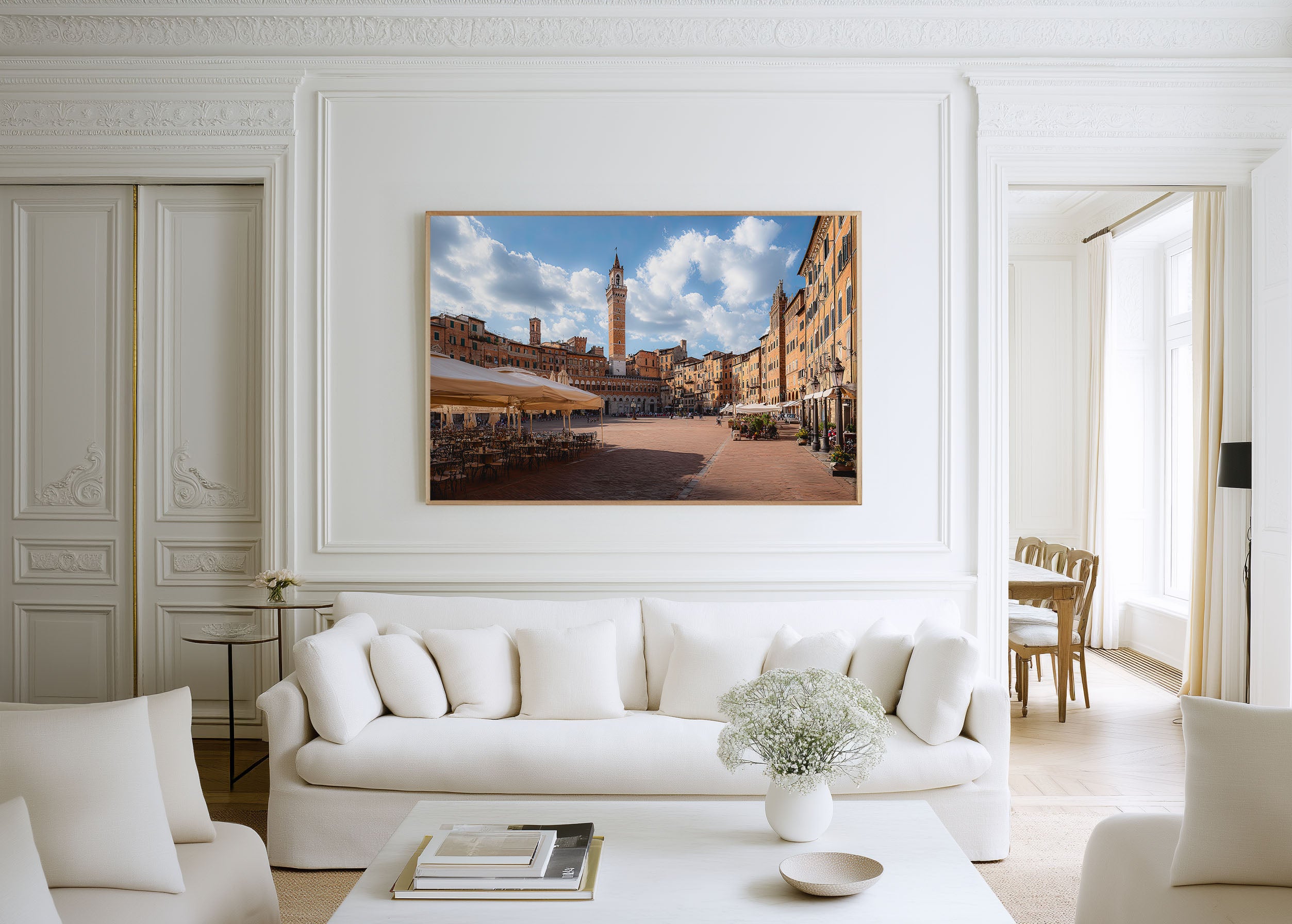 Siena Piazza del Campo Print – Tuscany Wall Art