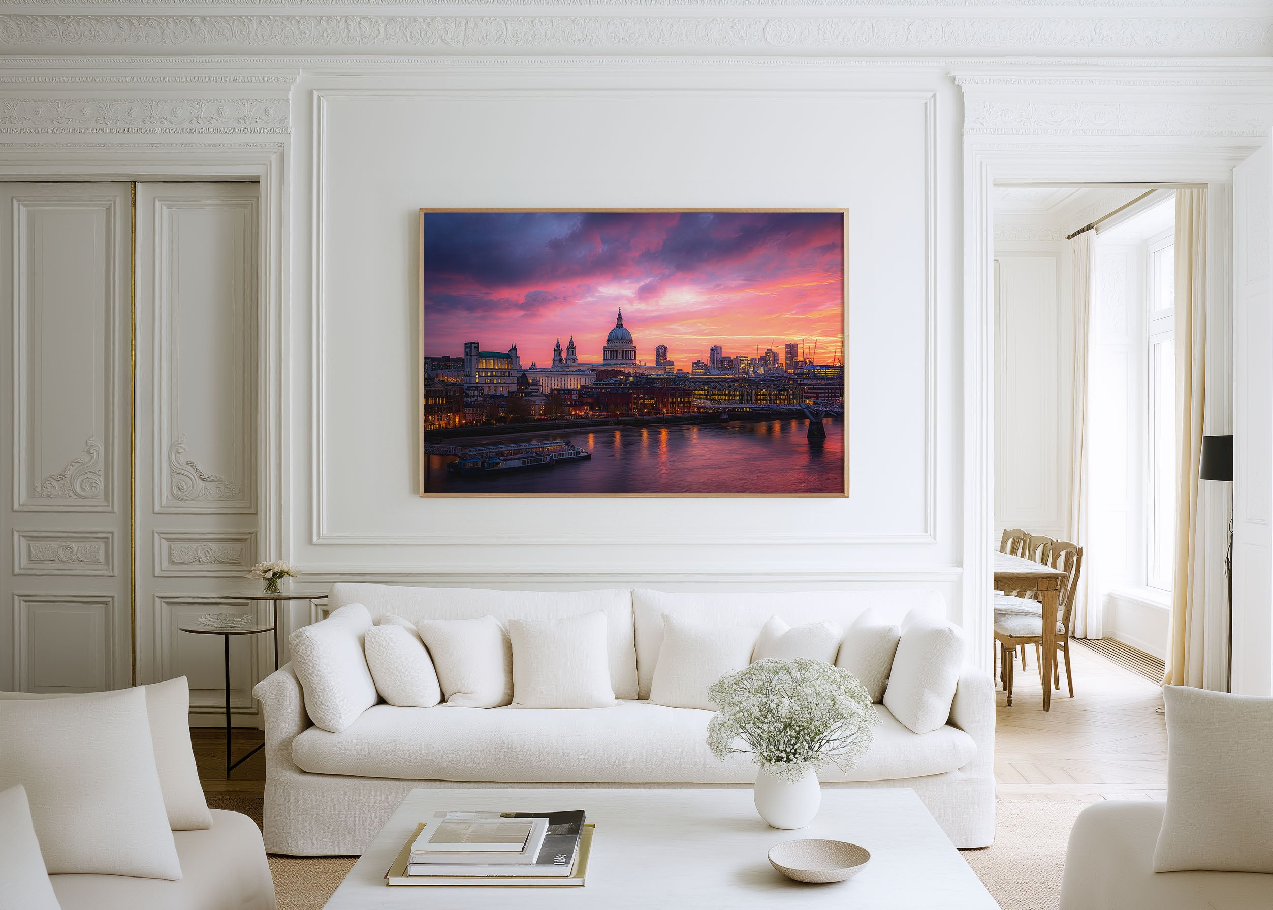 St Paul's Cathedral at Sunset London | Cityscape Fine Art Photography Print