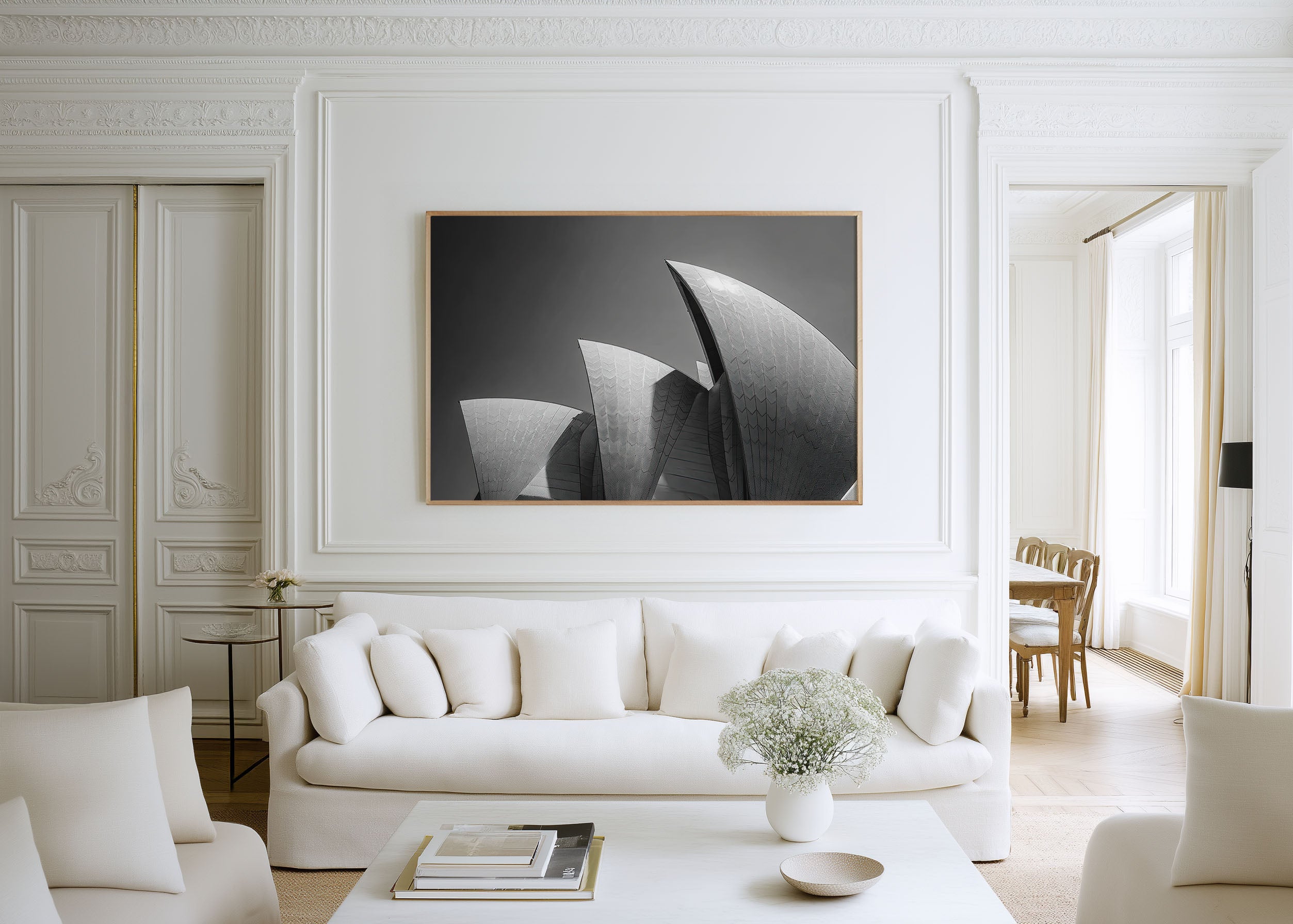 Sydney Opera House Black & White Fine Art Print