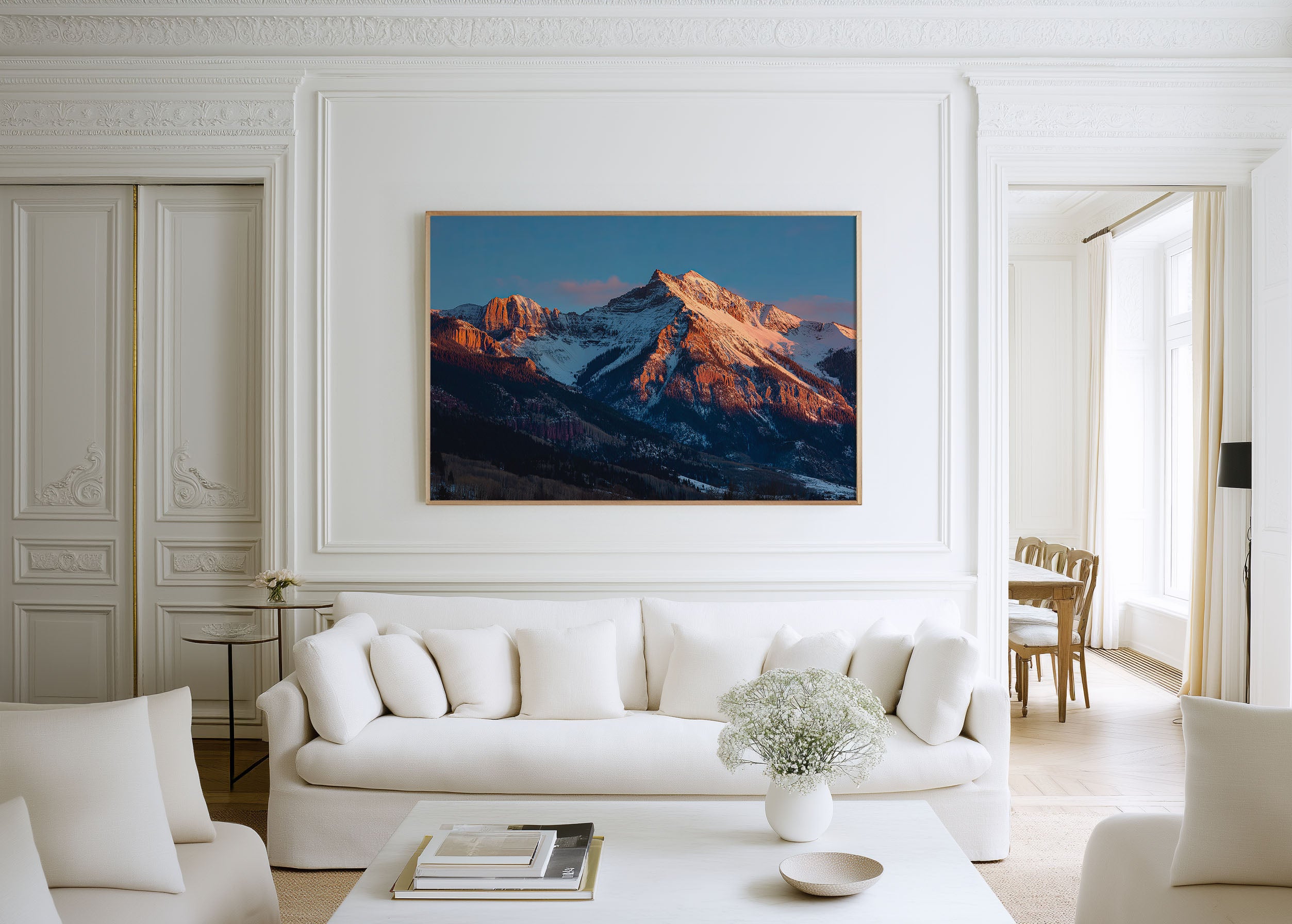 Telluride Mountain Print – Colorado Rocky Wall Art