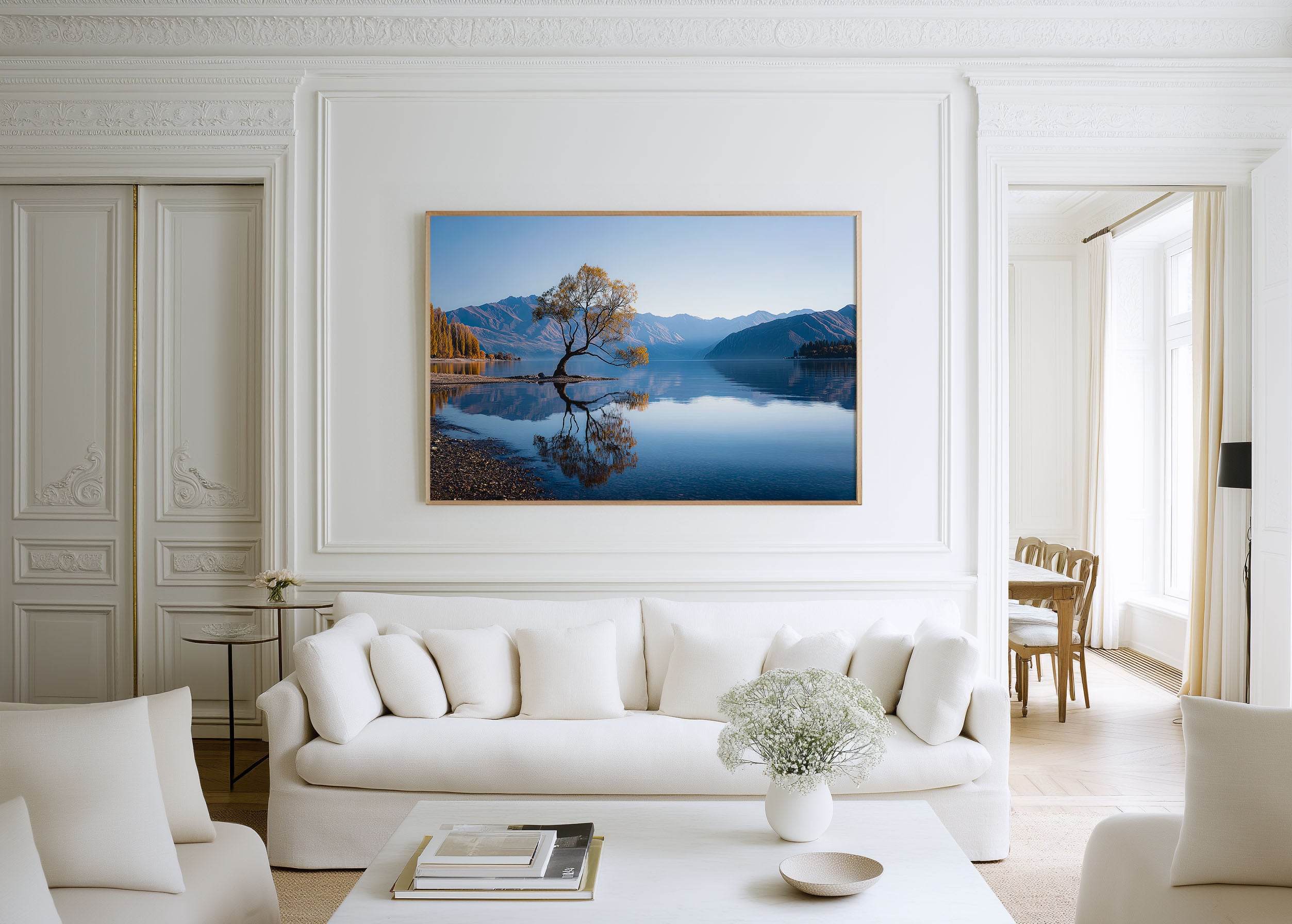 That Wanaka Tree Wall Art Print – Lake Wanaka New Zealand Reflection