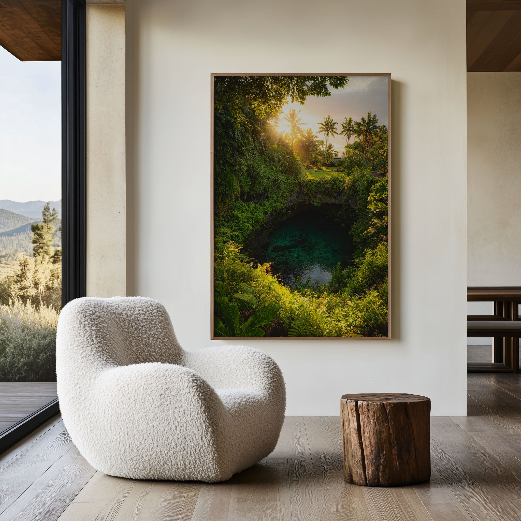To Sua Ocean Trench Wall Art Print | Tropical Paradise Landscape Photography