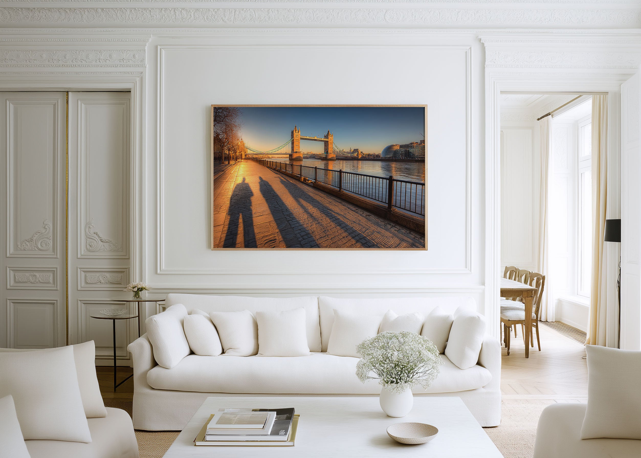 Tower Bridge London Sunrise Print – Thames Wall Art