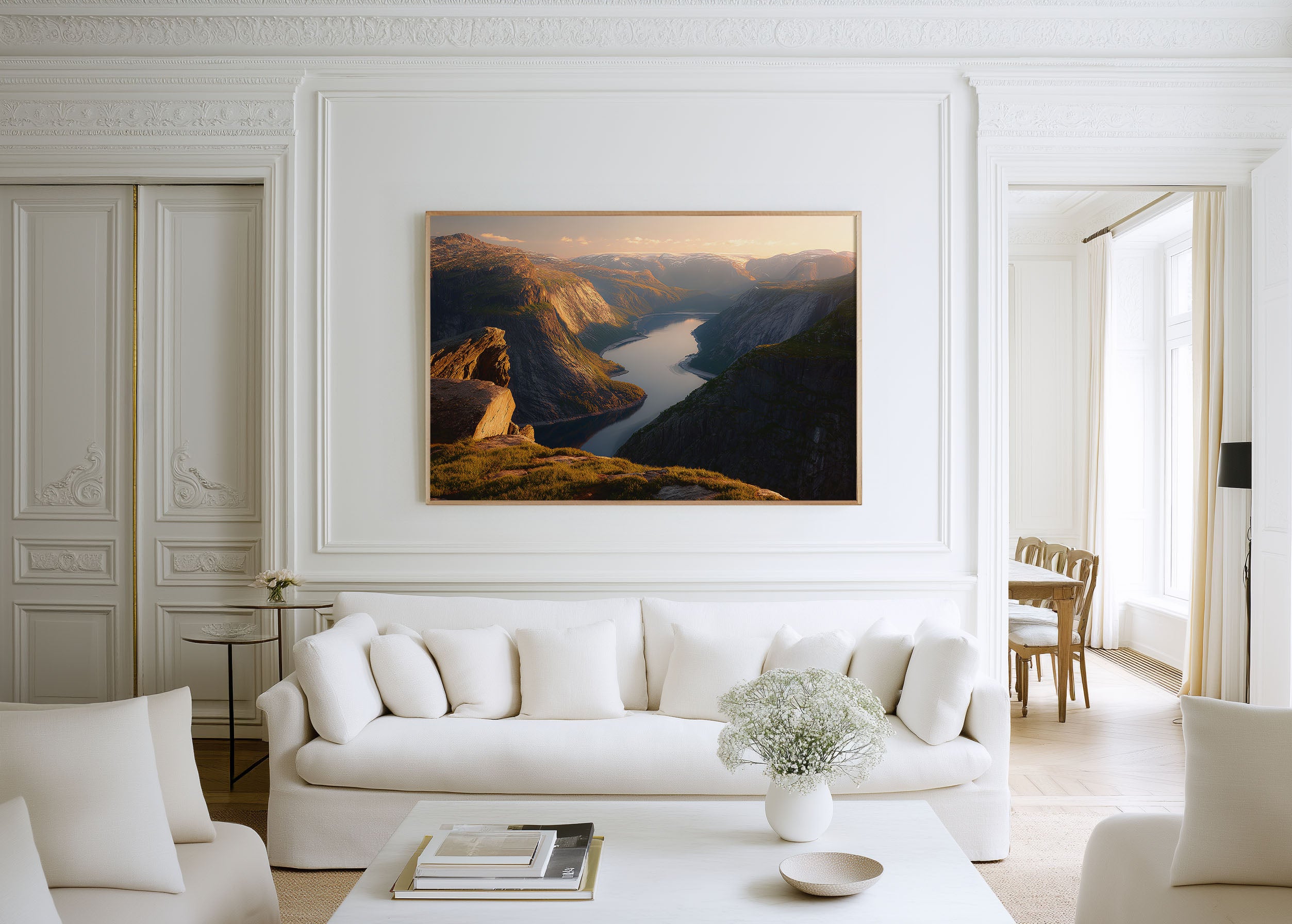 Trolltunga Cliff Print – Norway Fjord Wall Art