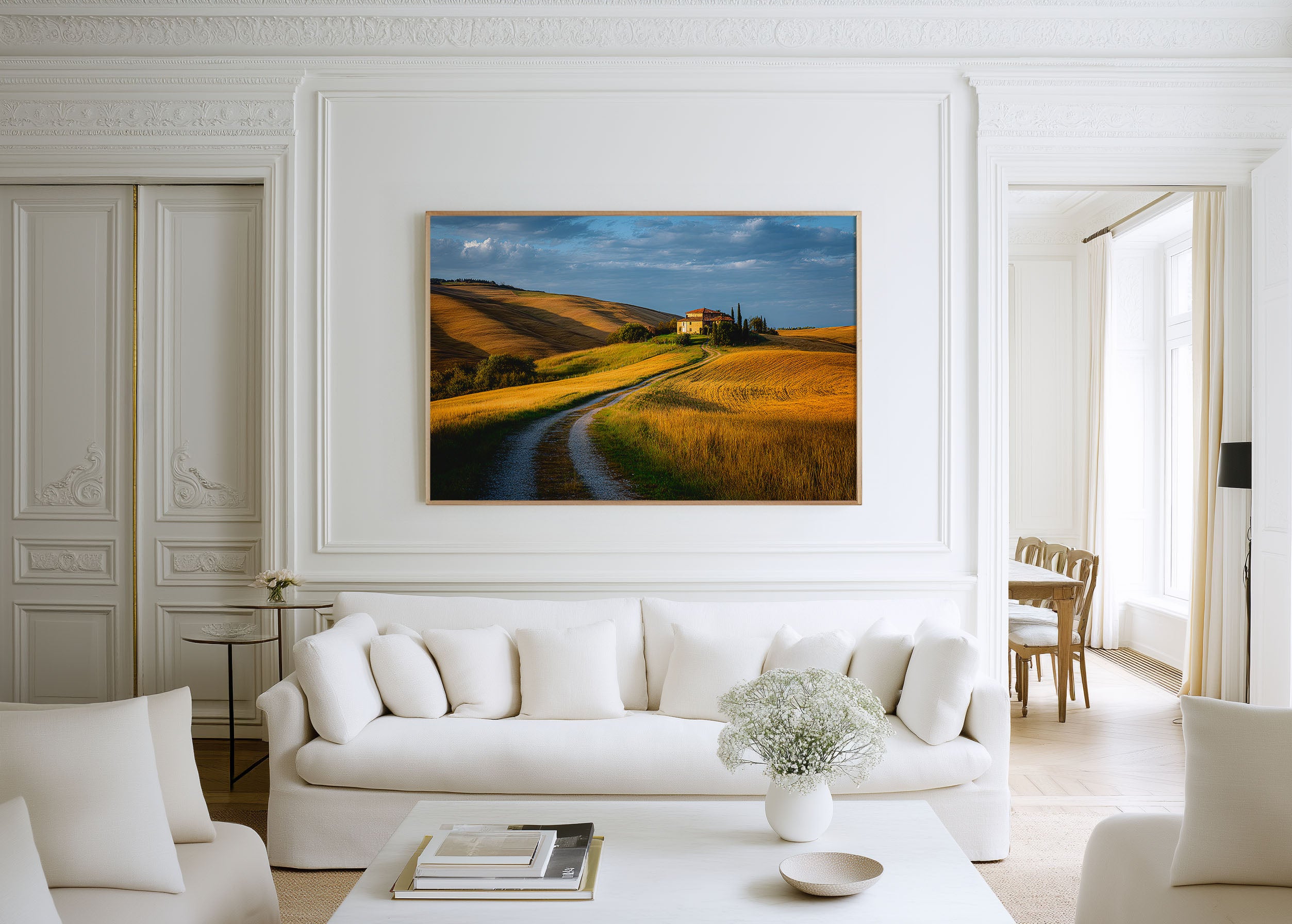 Val d’Orcia Tuscany Print – Italian Countryside Wall Art