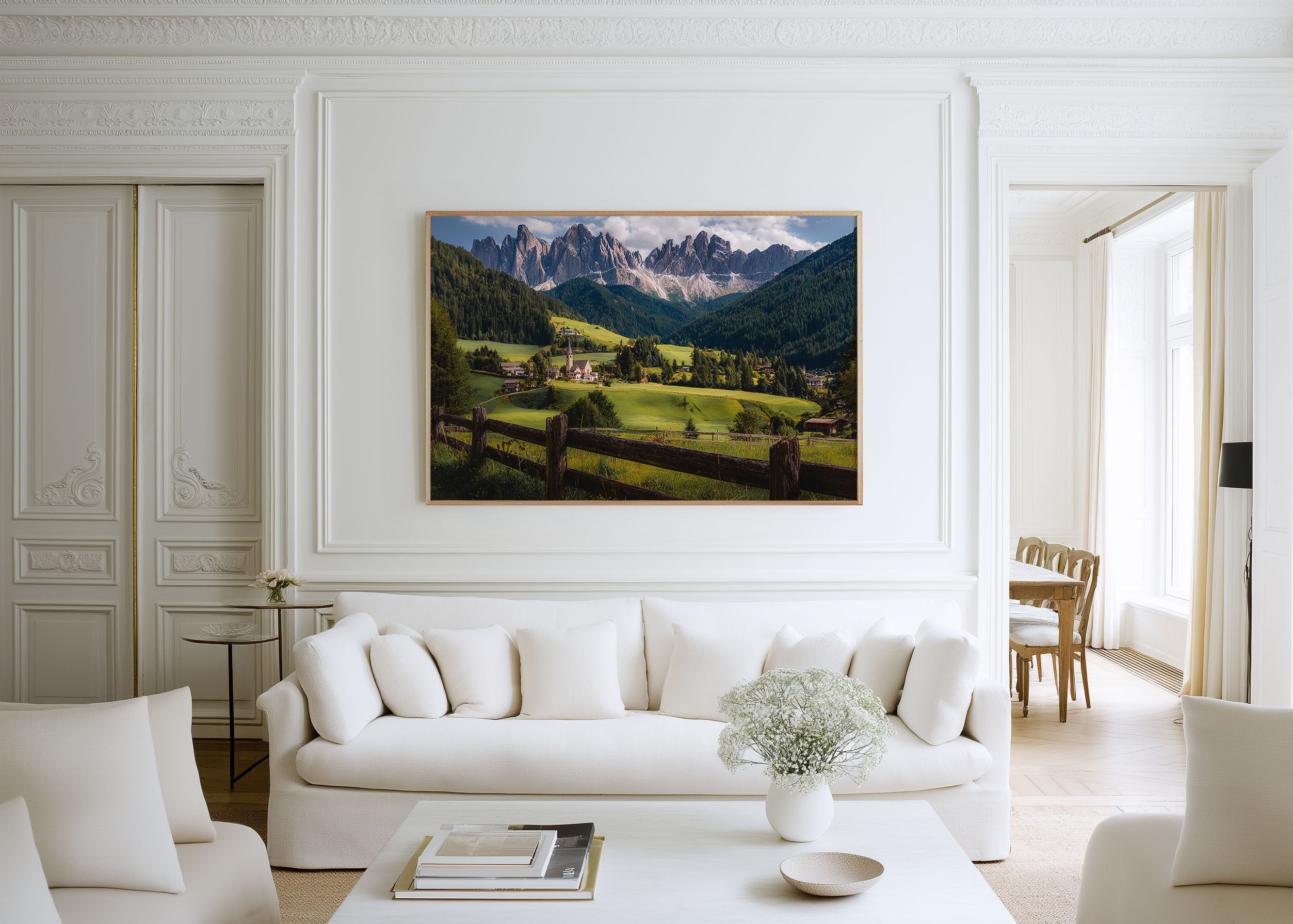 Val di Funes Wall Art Print | Dolomites Alpine Village Italy Landscape Photography
