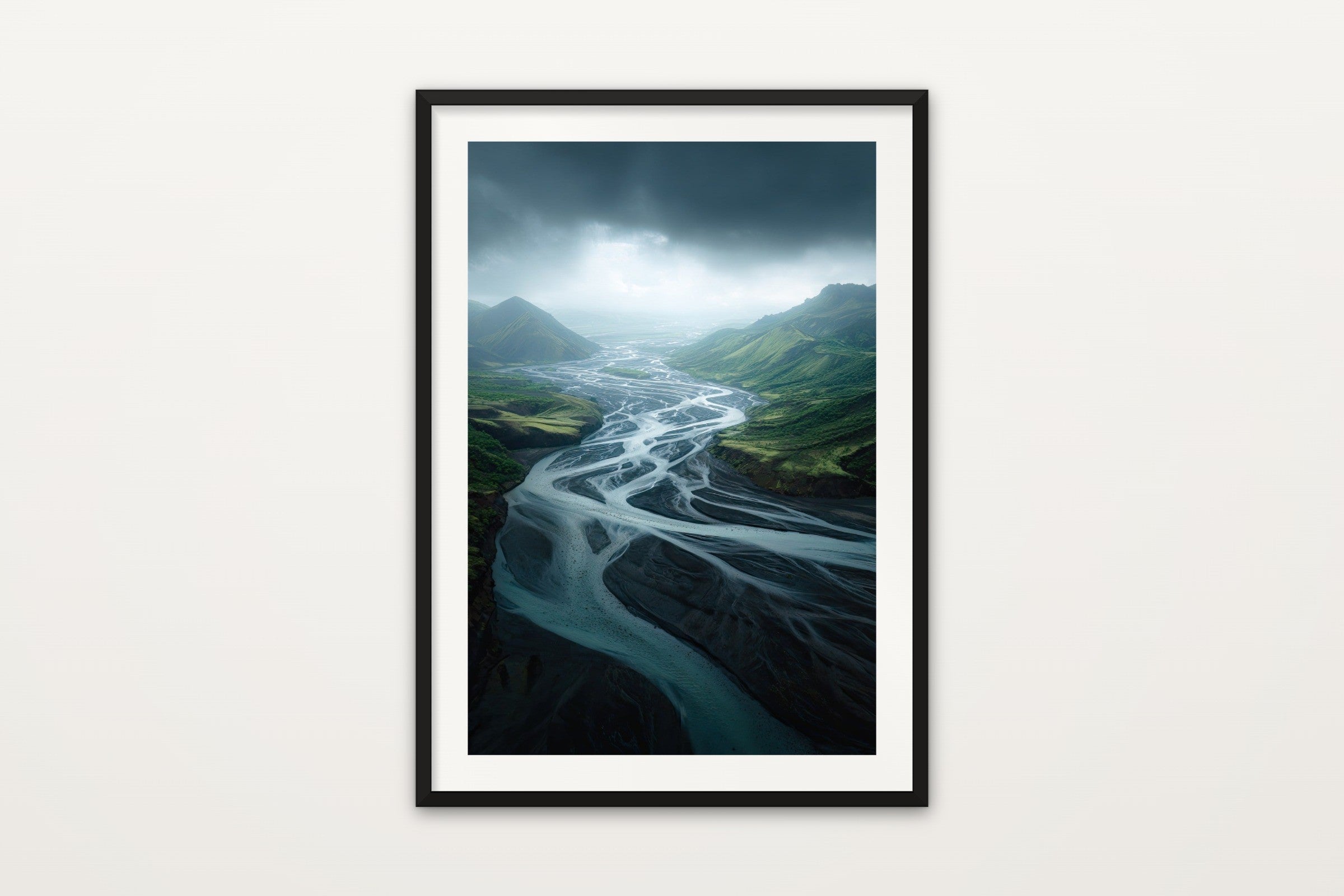Glacial River Valley