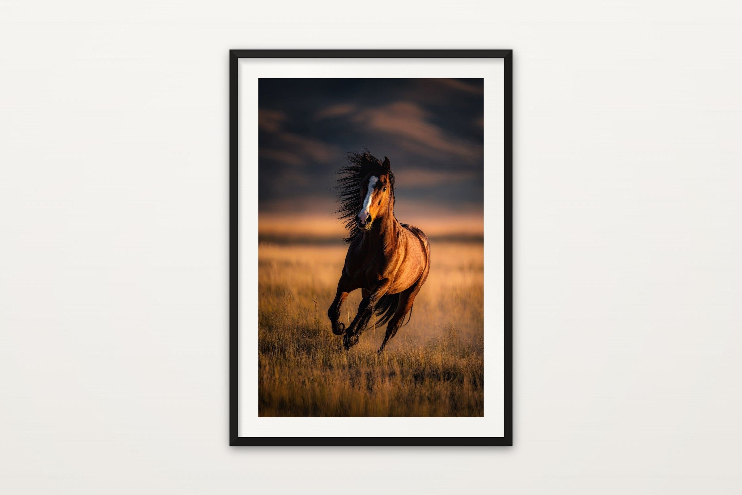 Running Mustang