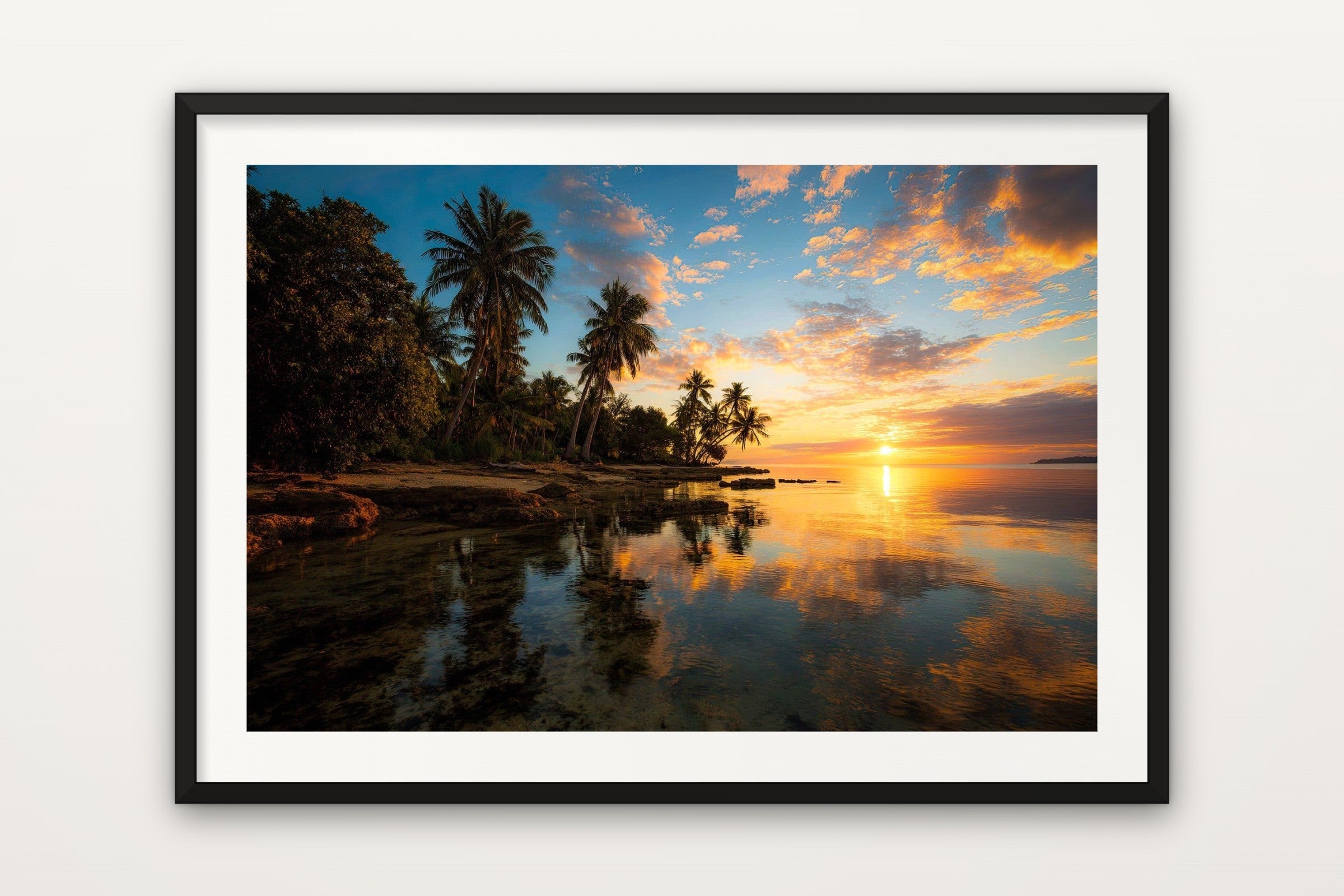 Solomon Islands at Sunset