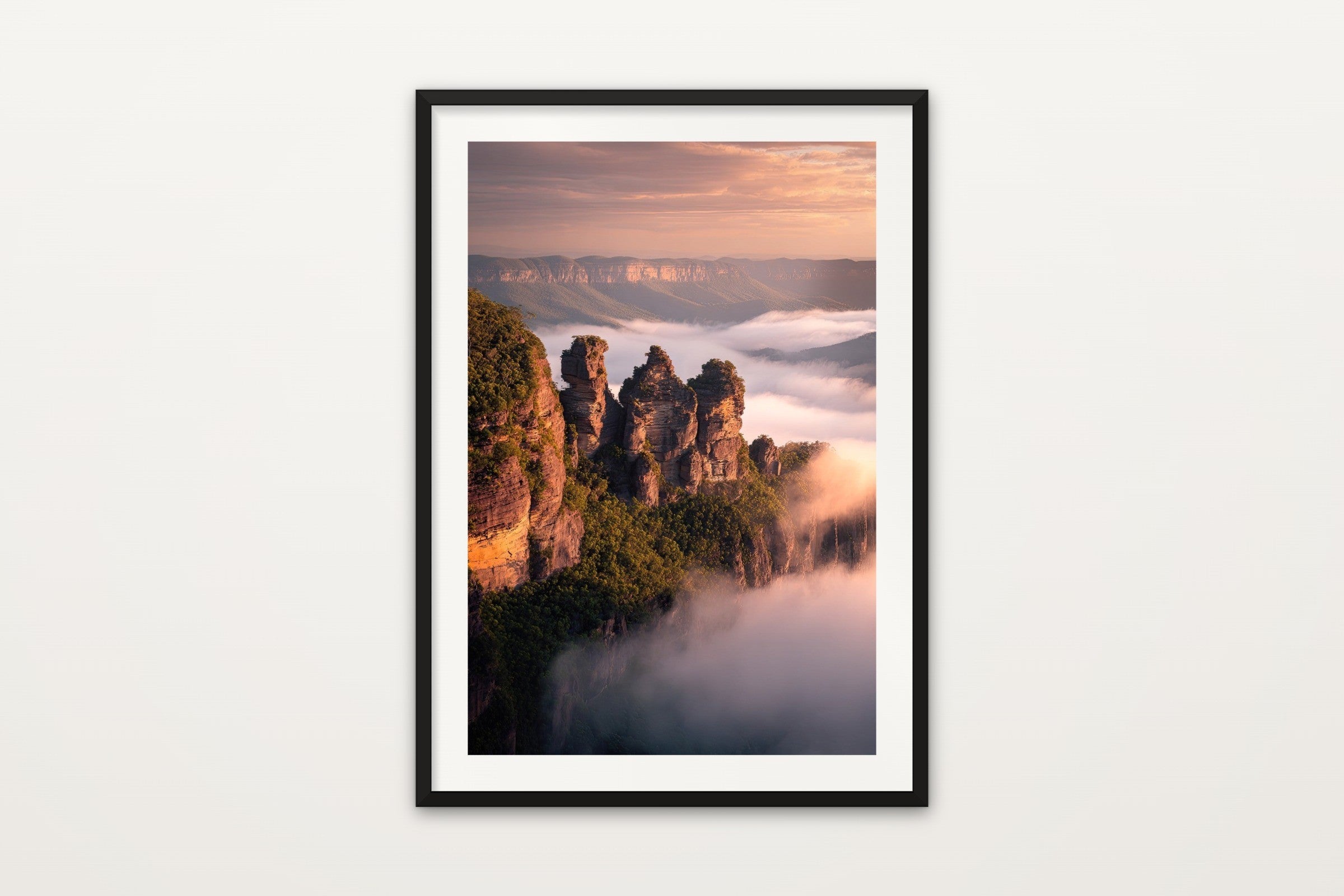 Three Sisters at Sunrise