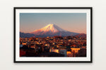 Fuji over Fujiyoshida