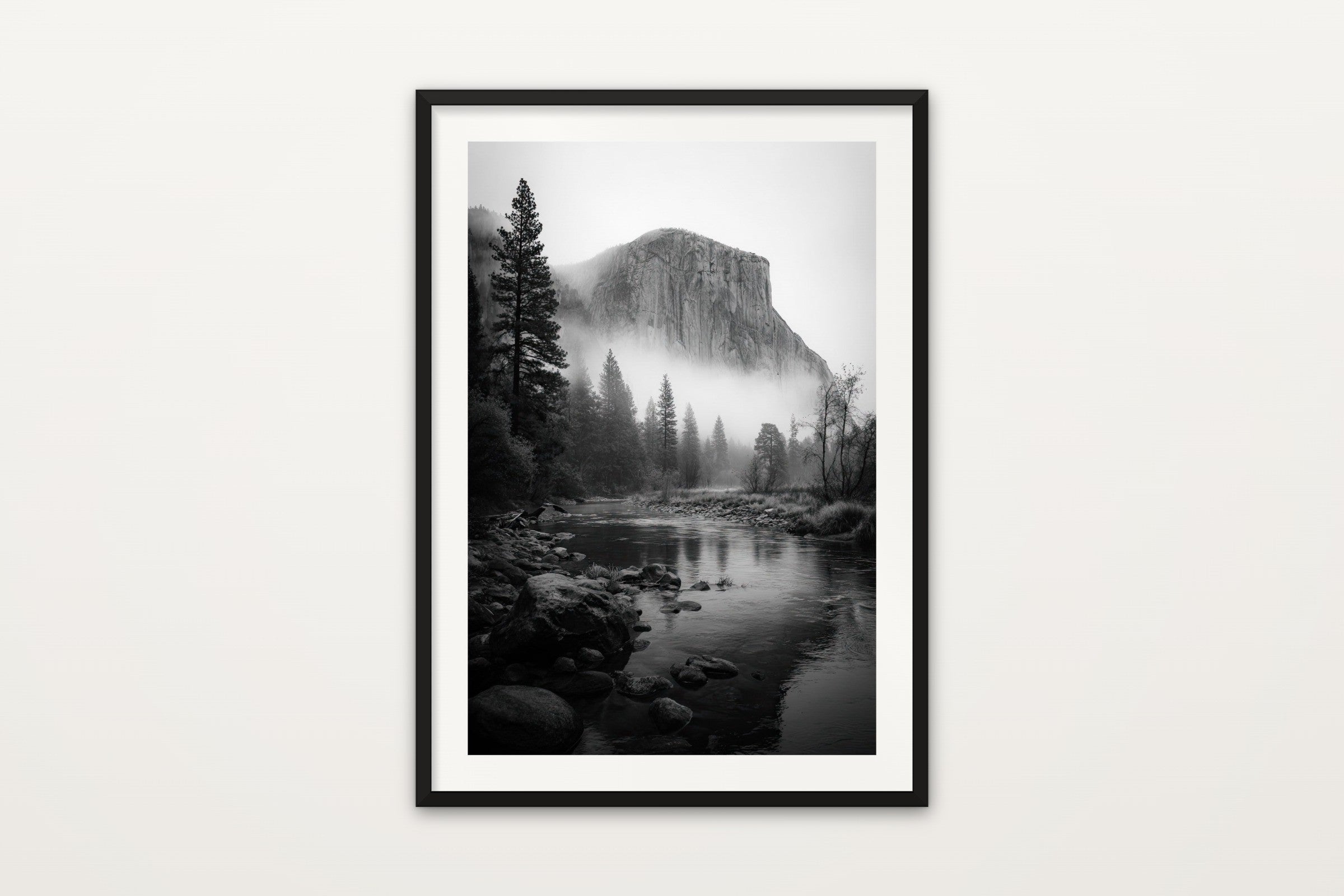 El Capitan in Mist