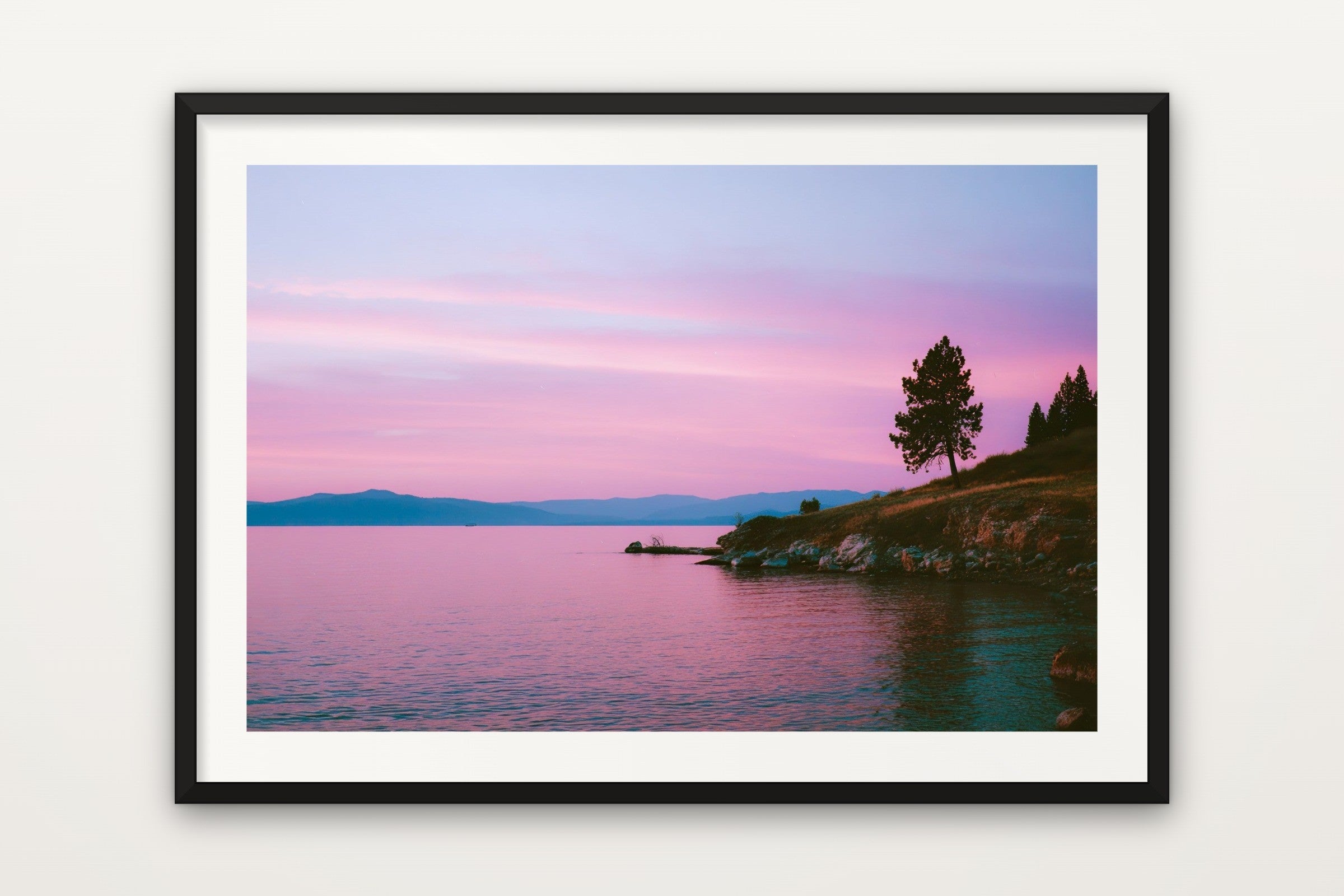 Flathead Lake at Sunset