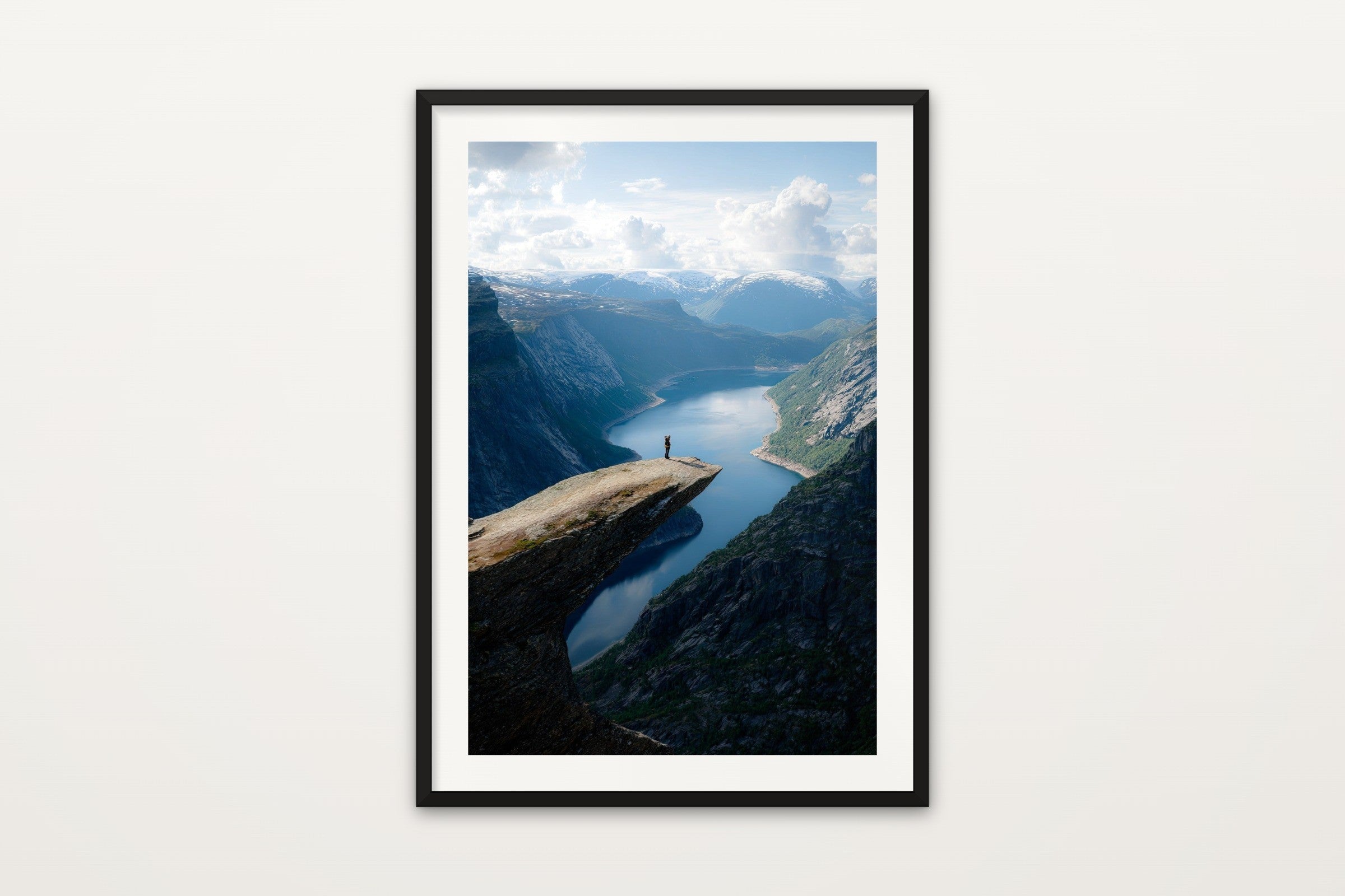 Hiker at Trolltunga