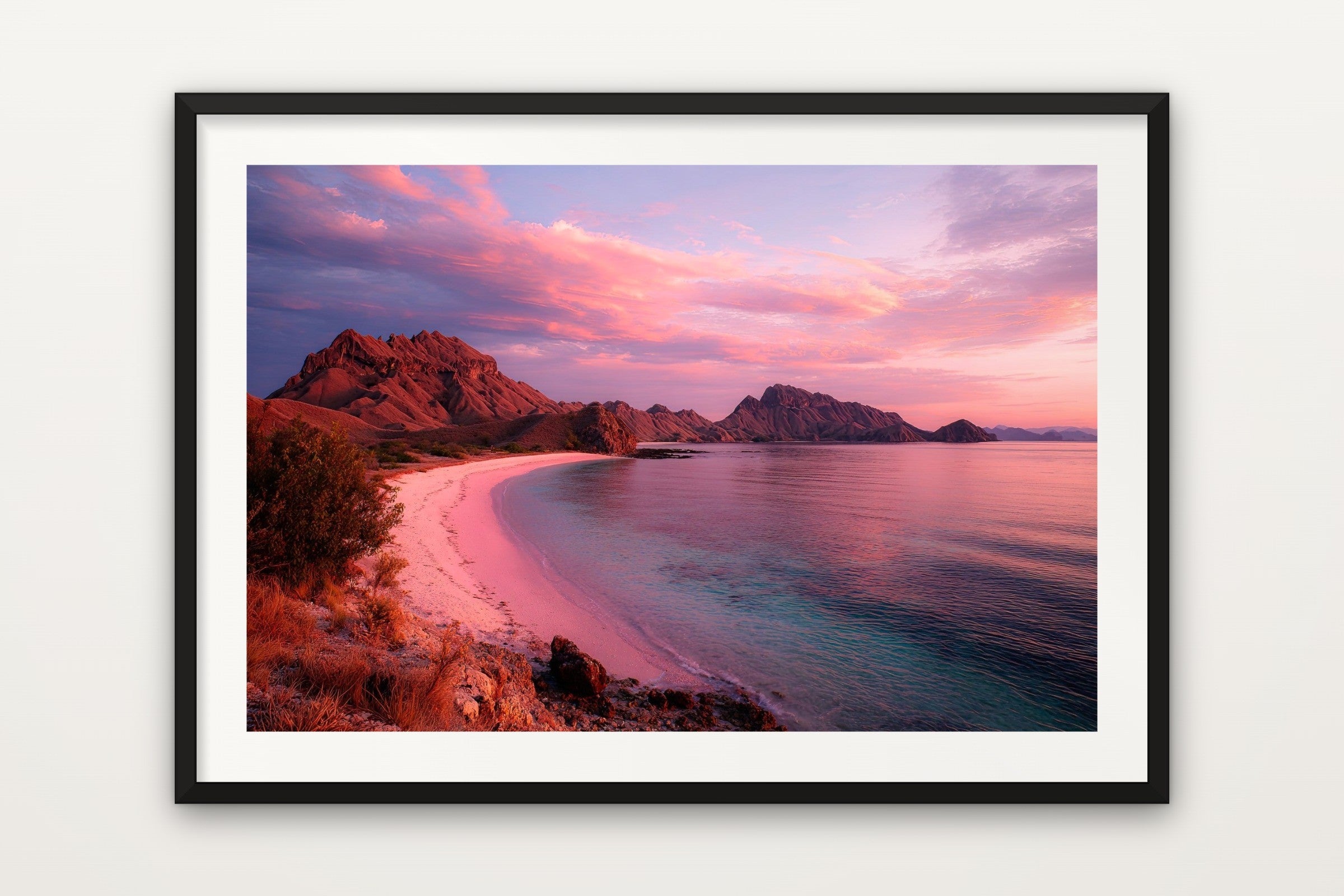 Komodo Bay at Sunset