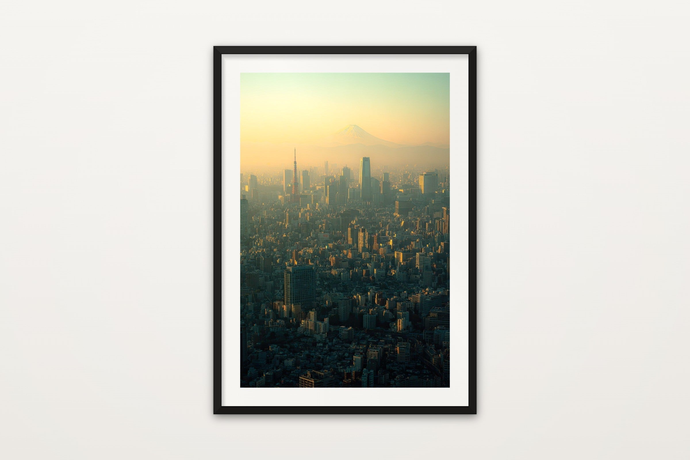 Fuji over Tokyo