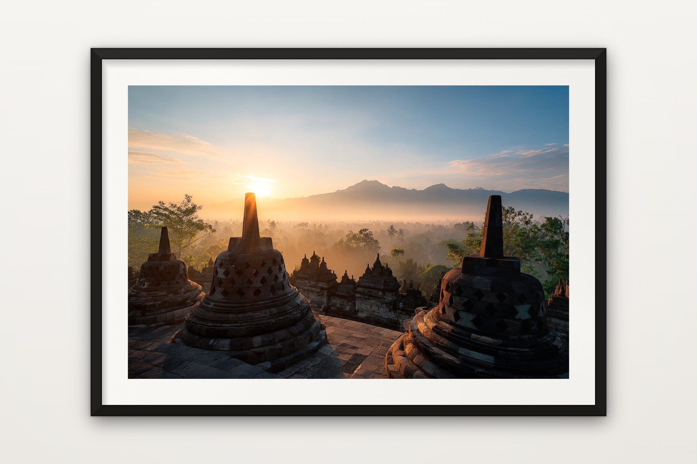 Borobudur at Sunrise