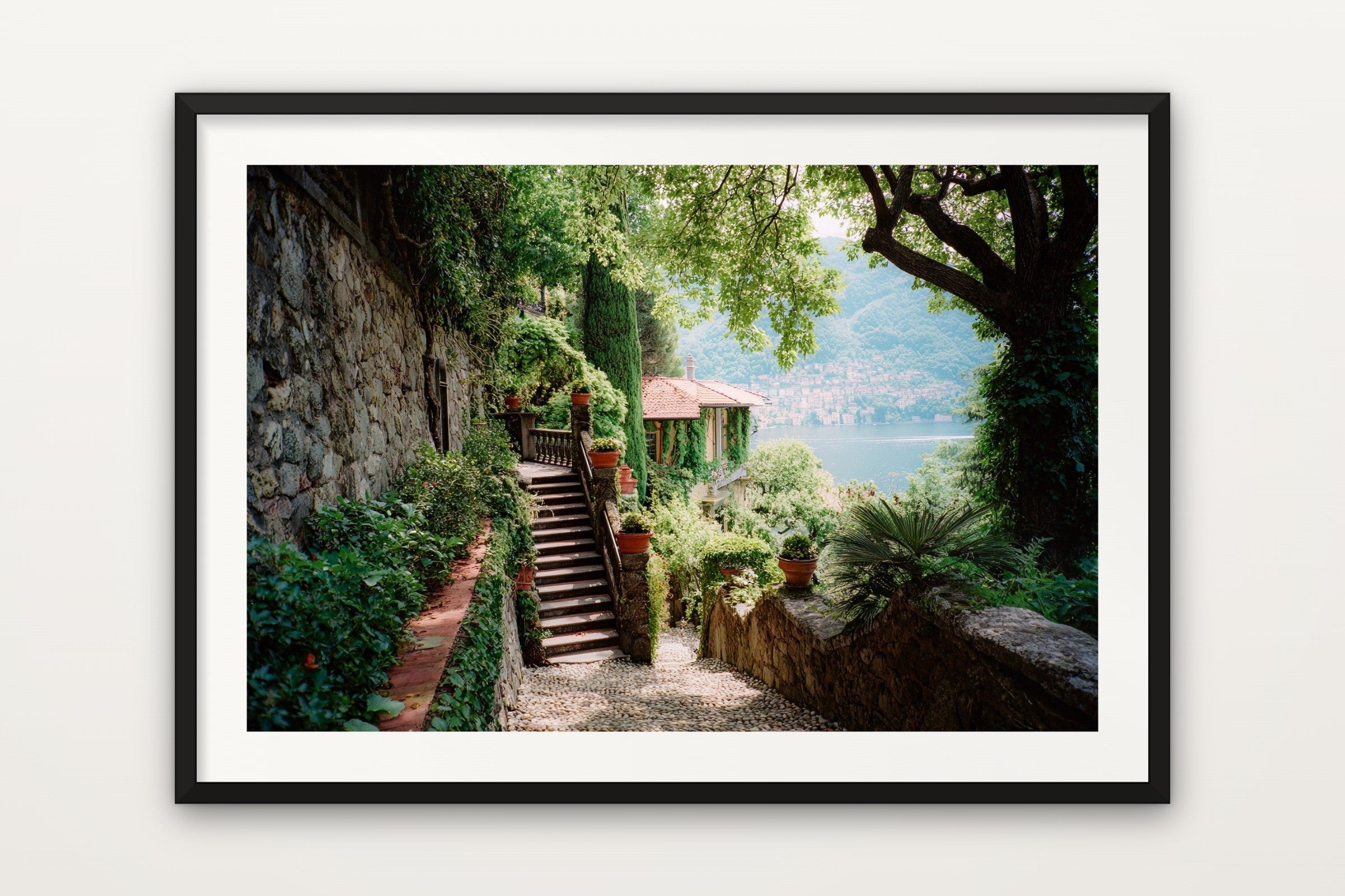 Lake Como Villa Garden