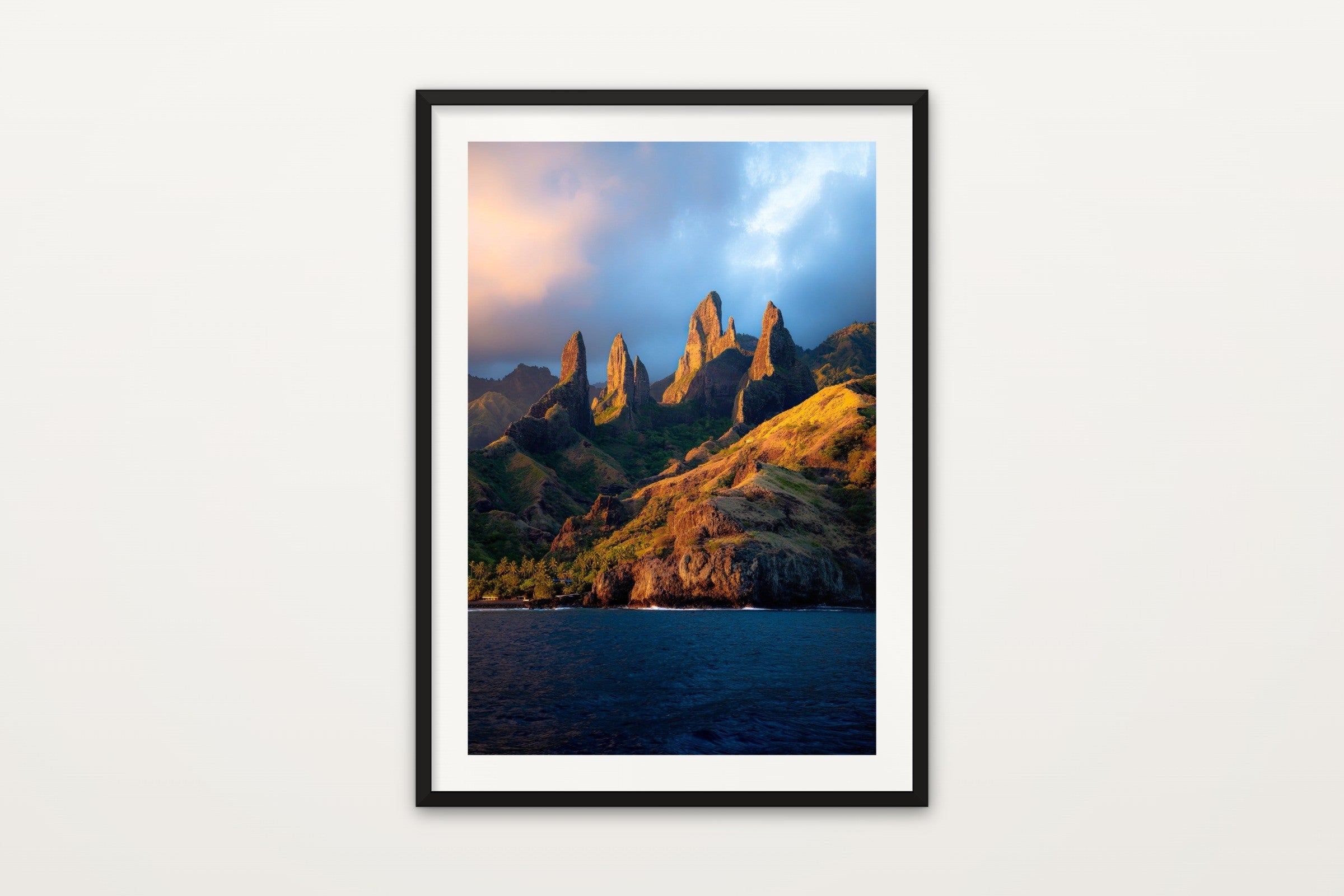 Marquesas Spires at Sunrise