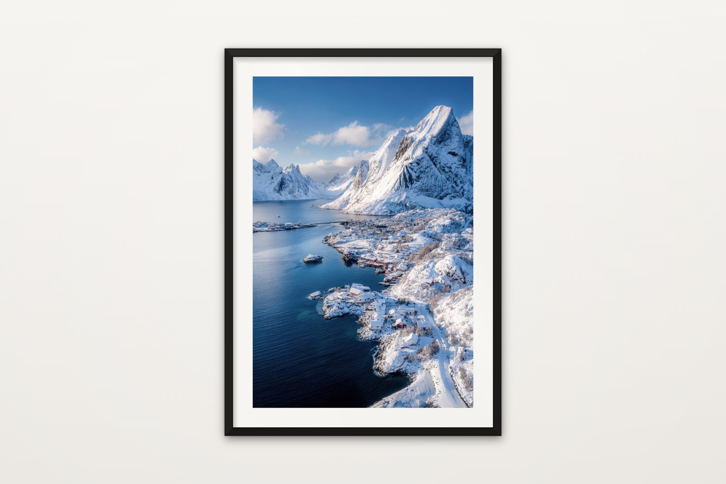 Reine Winter Fjord