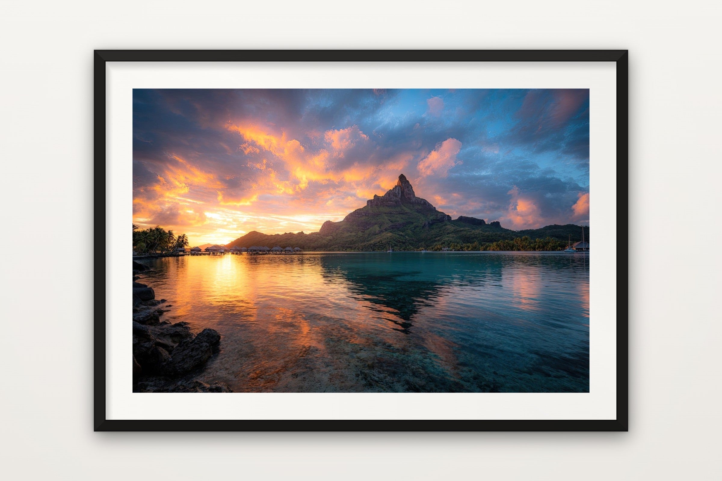 Bora Bora at Sunset