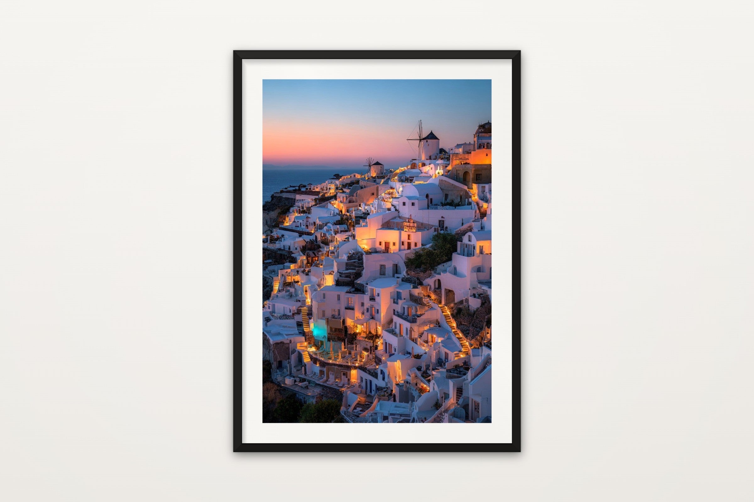 Oia at Sunset