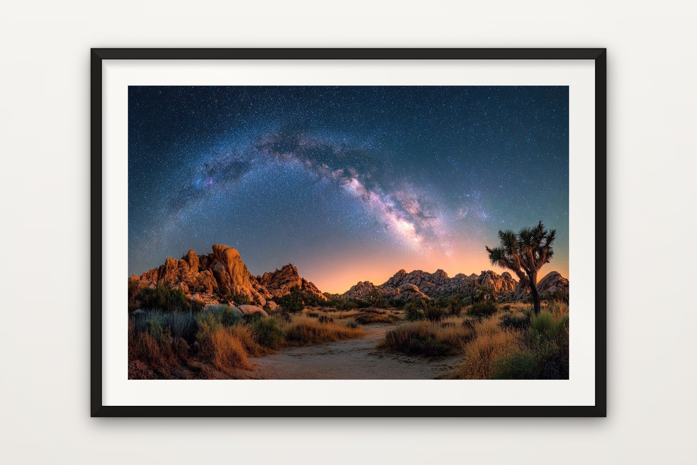 Milky Way over Joshua Tree