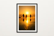 Fishermen at Sunset