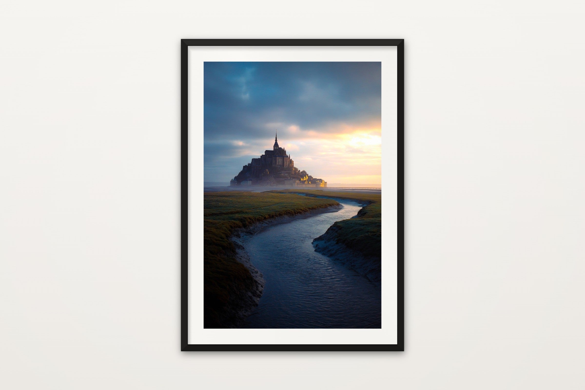 Mont Saint-Michel in Mist