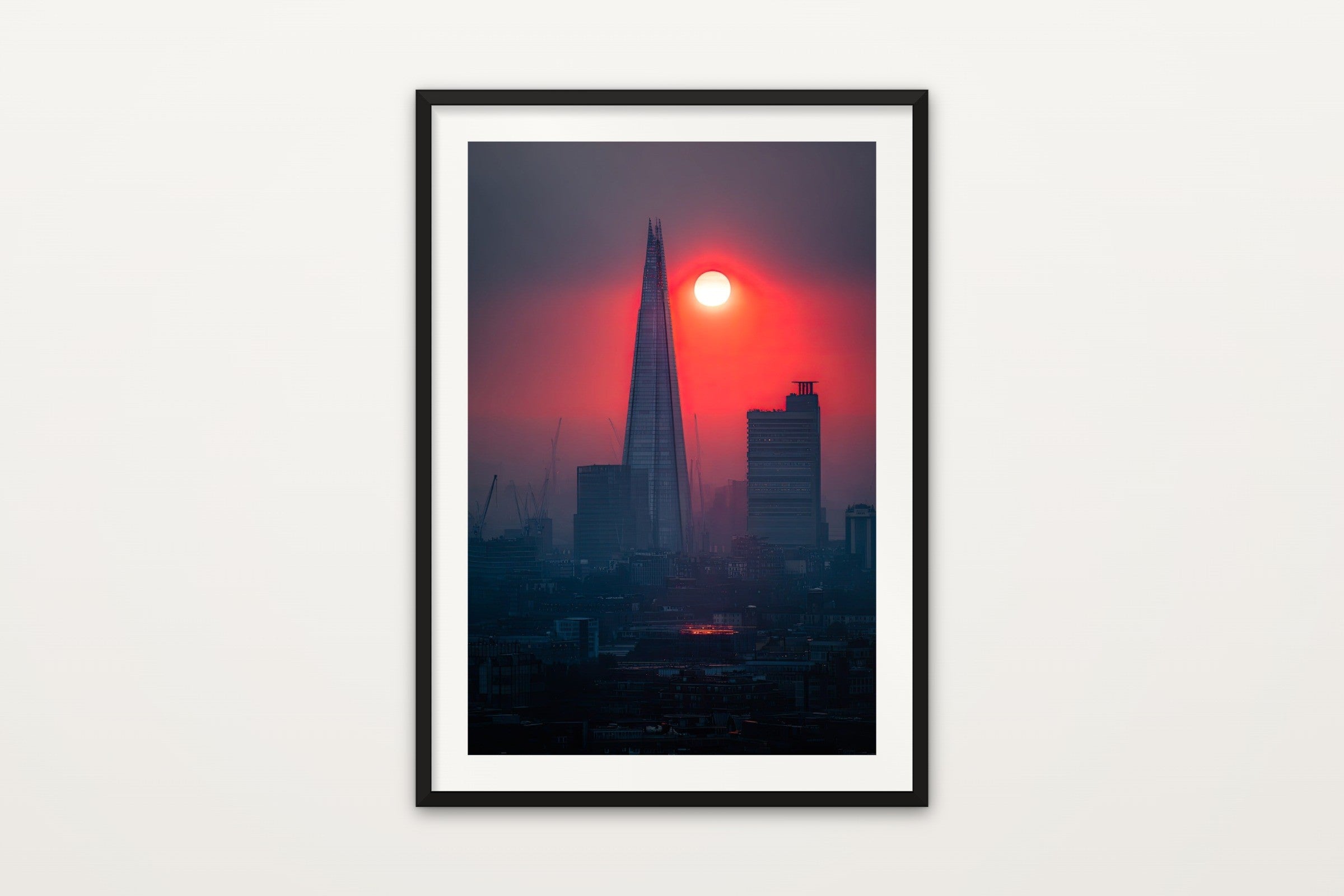 Blood Moon over London