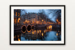 Amsterdam Canal at Night