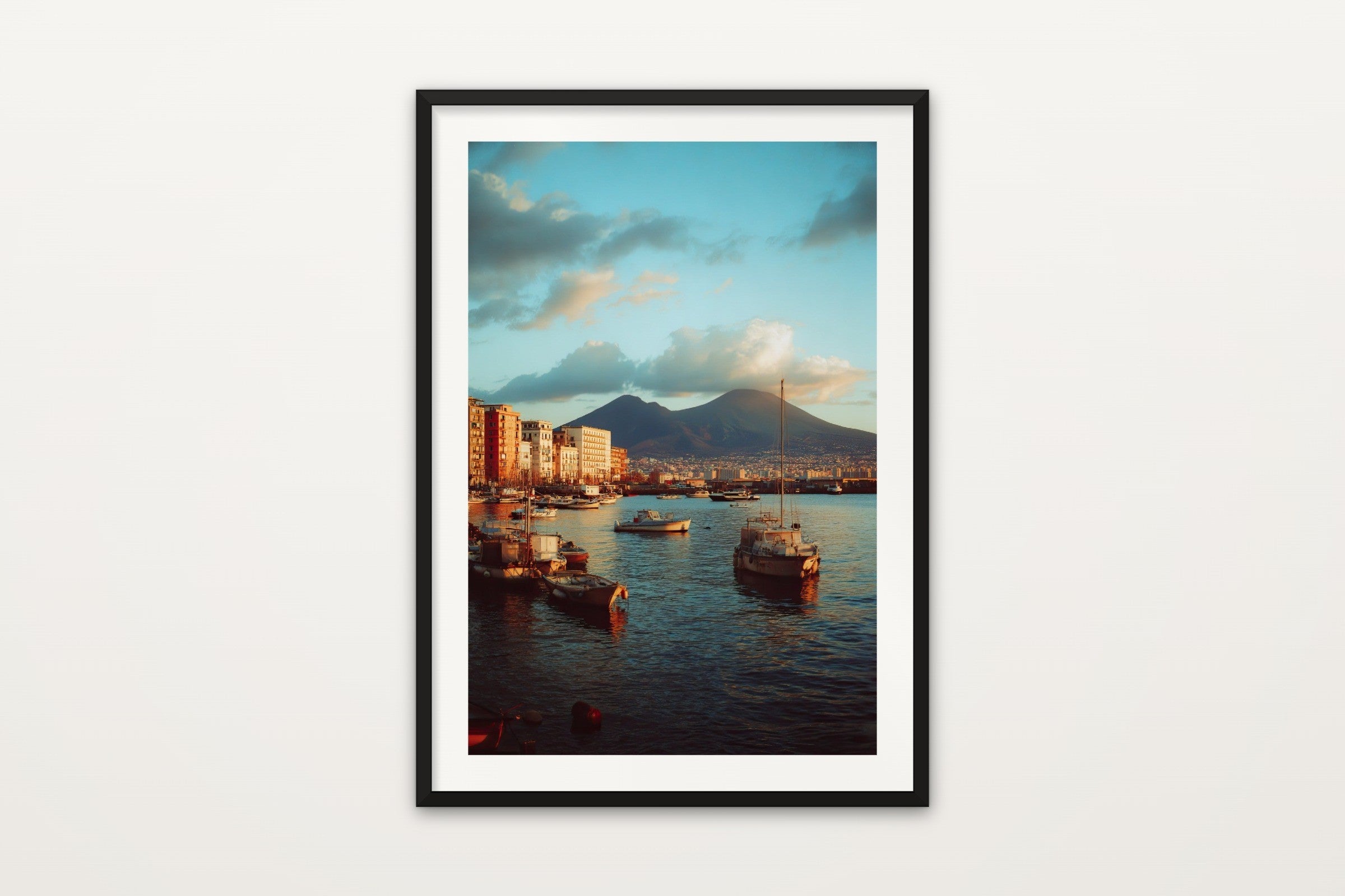 Vesuvius over Naples