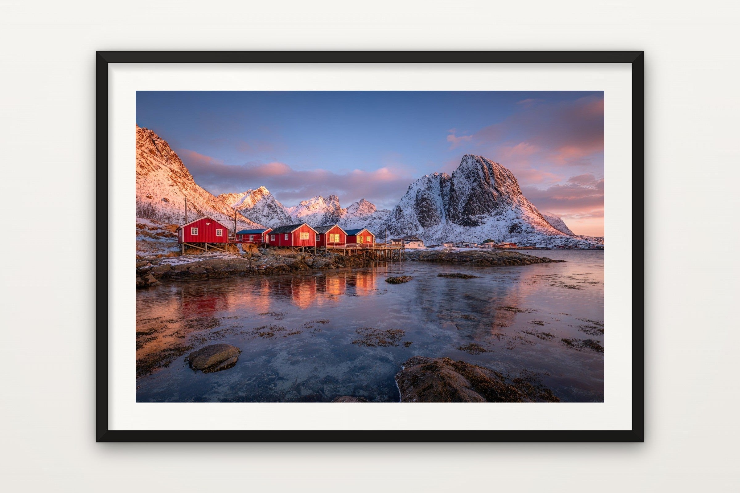 Lofoten Snowy Mountains