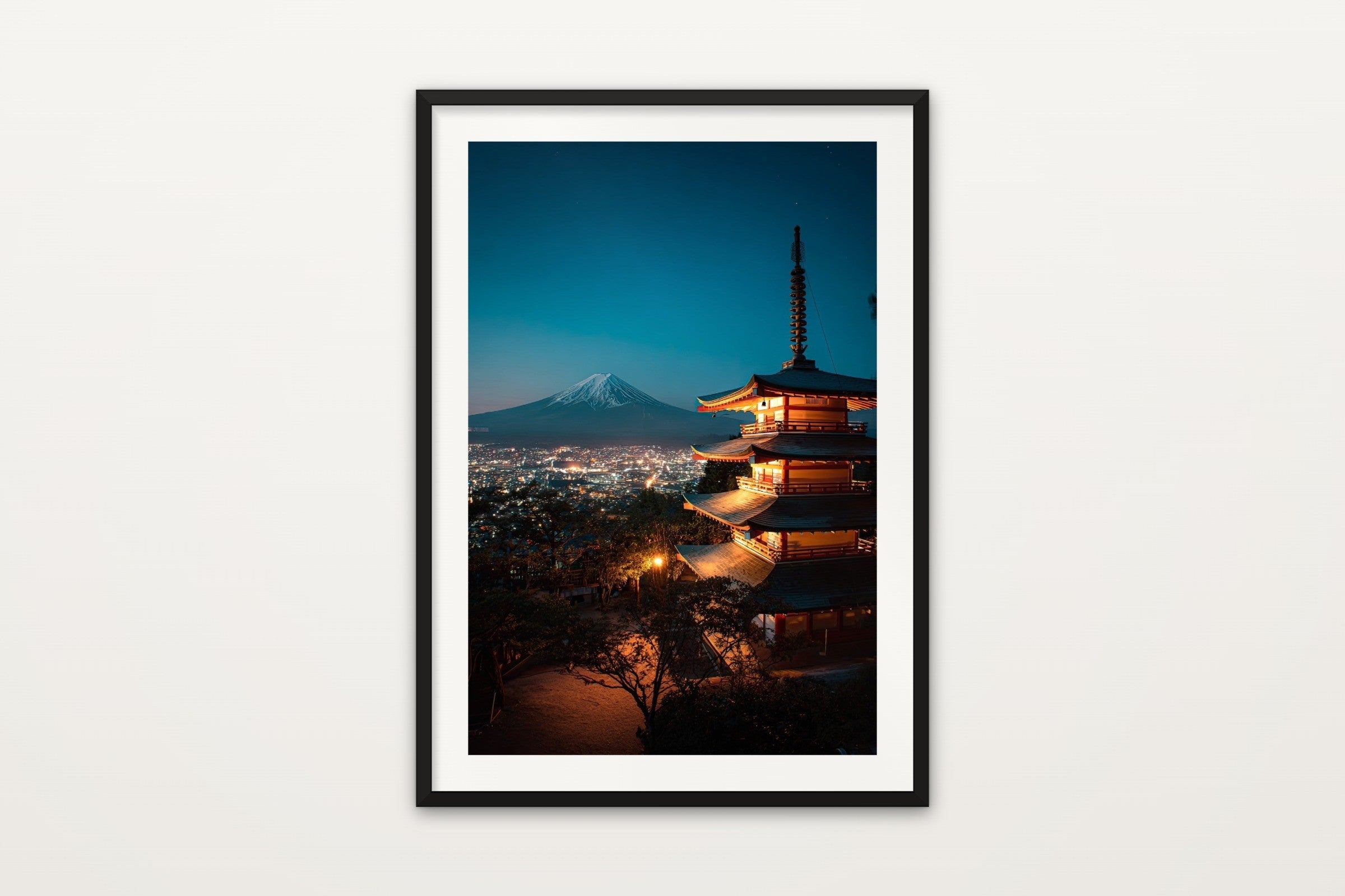 Chureito at Blue Hour