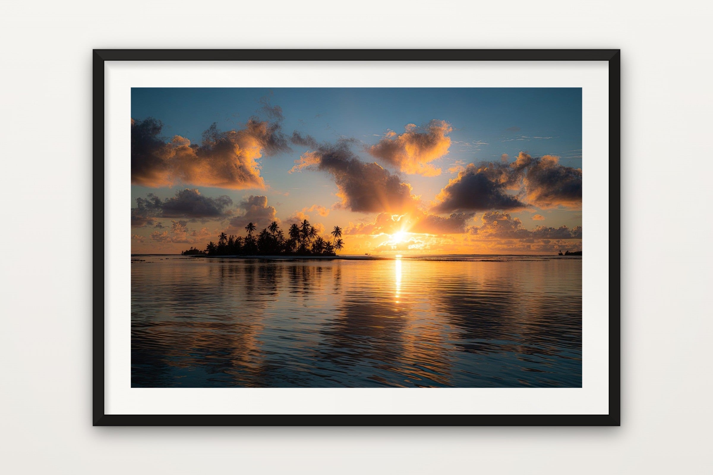 Kiribati at Sunset