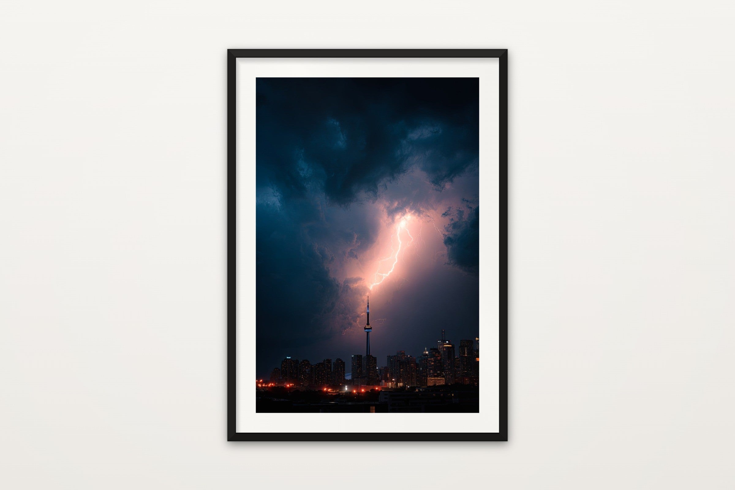 Lightning over Toronto
