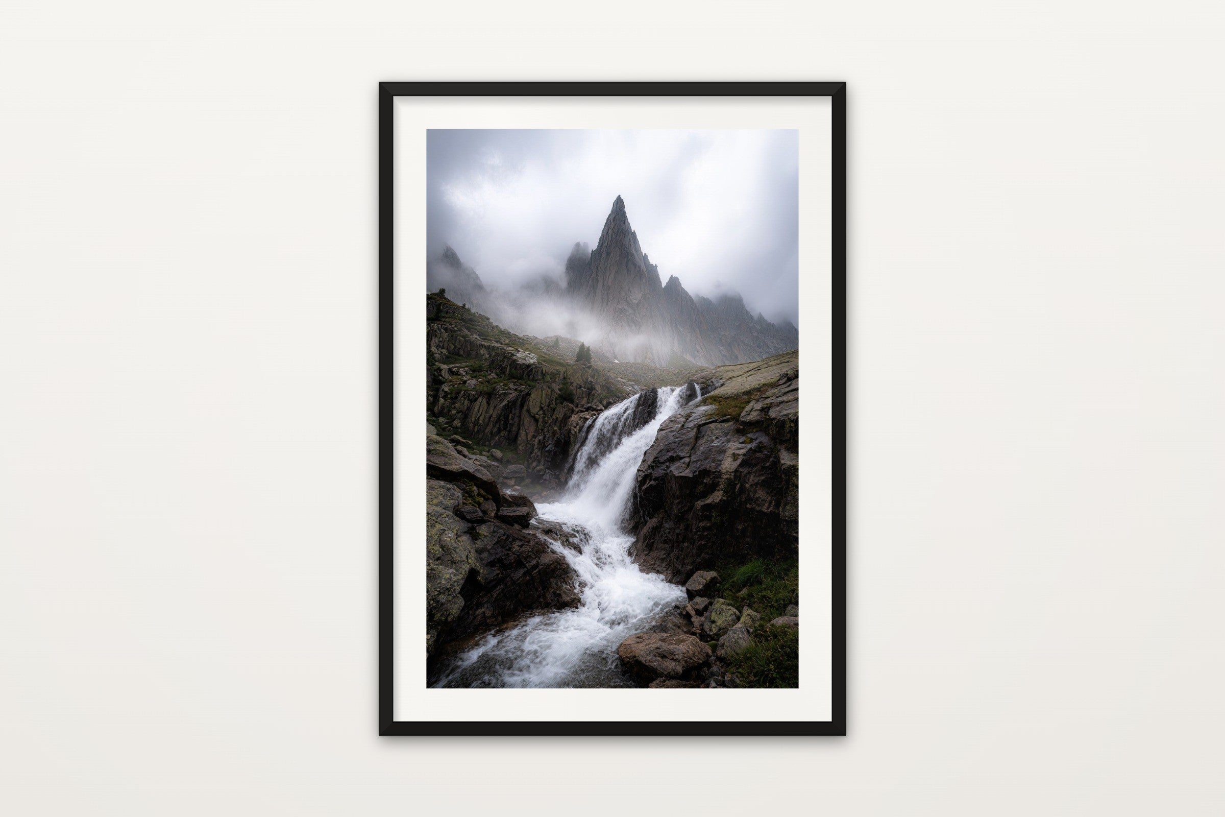 Waterfall at Aiguille de l'M
