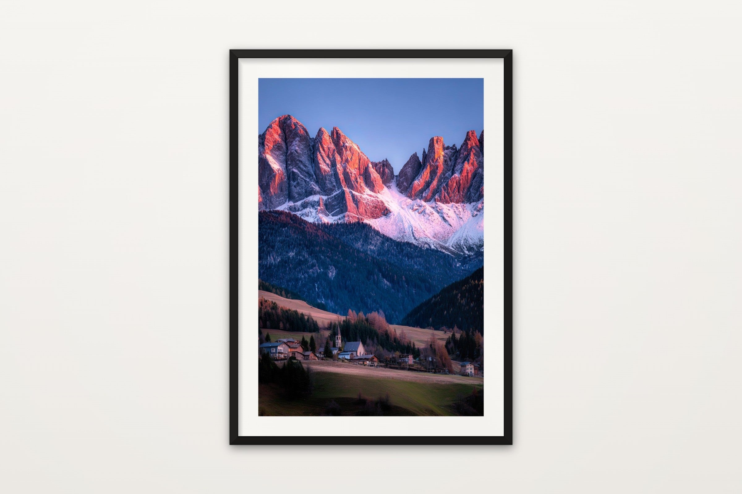 Santa Maddalena in Winter